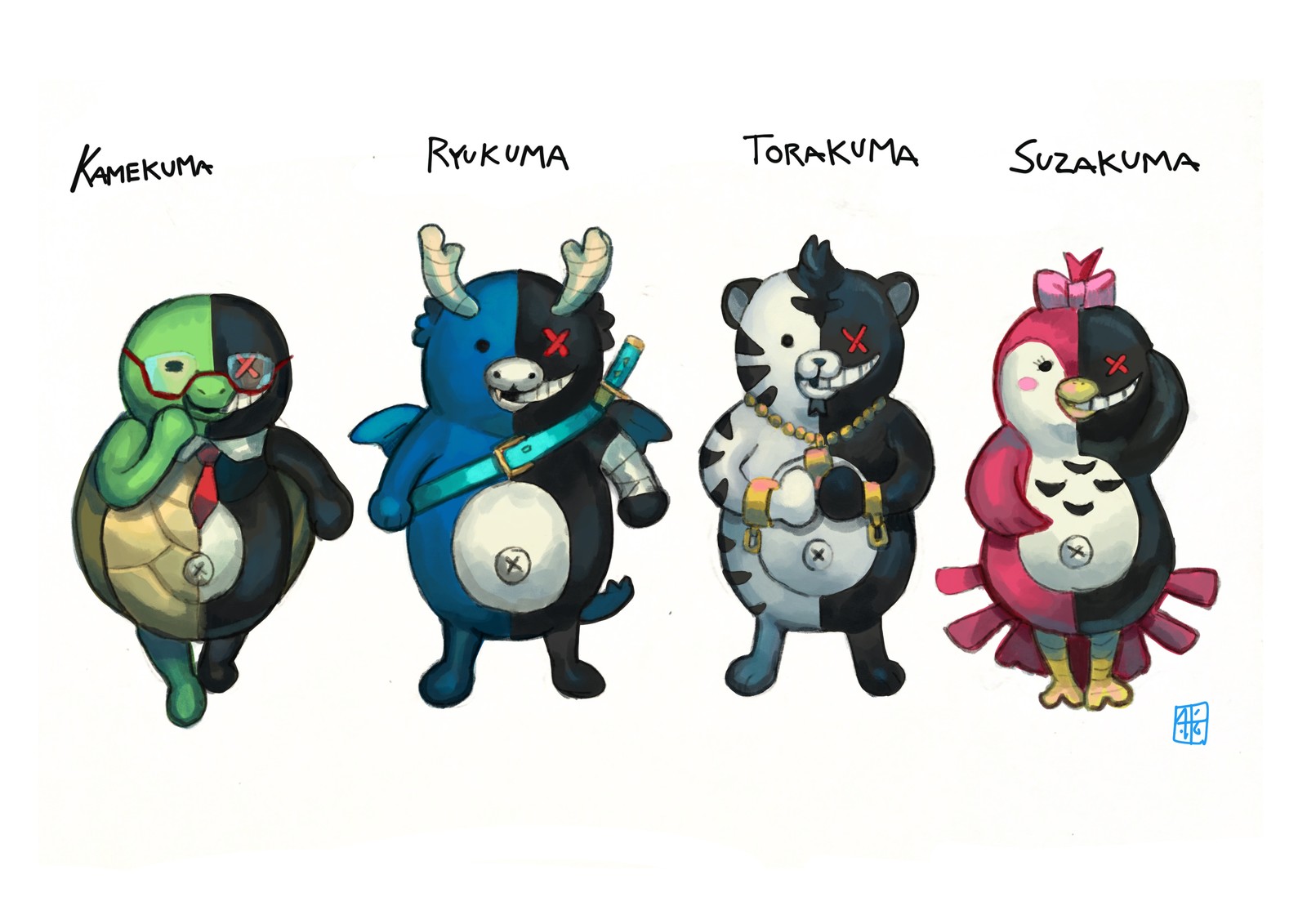 Concepts for the four divine