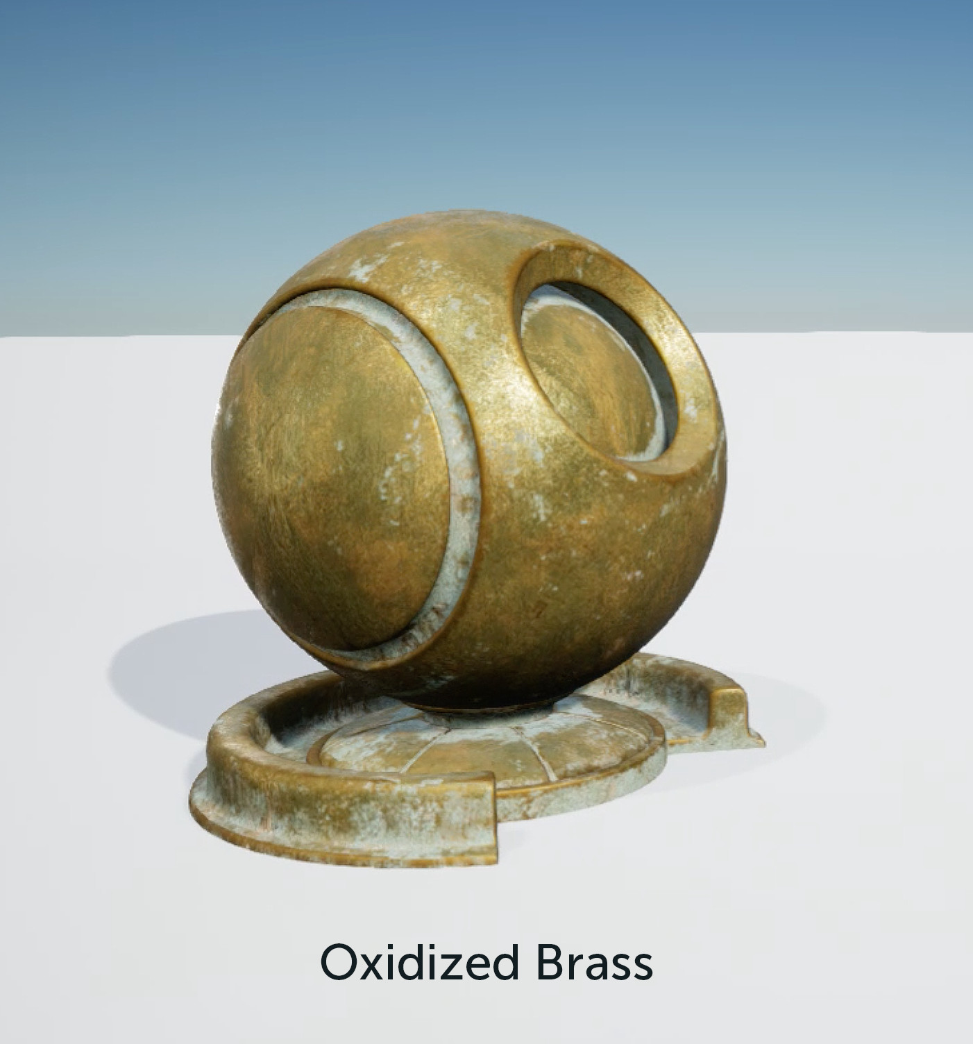 Oxidized Brass