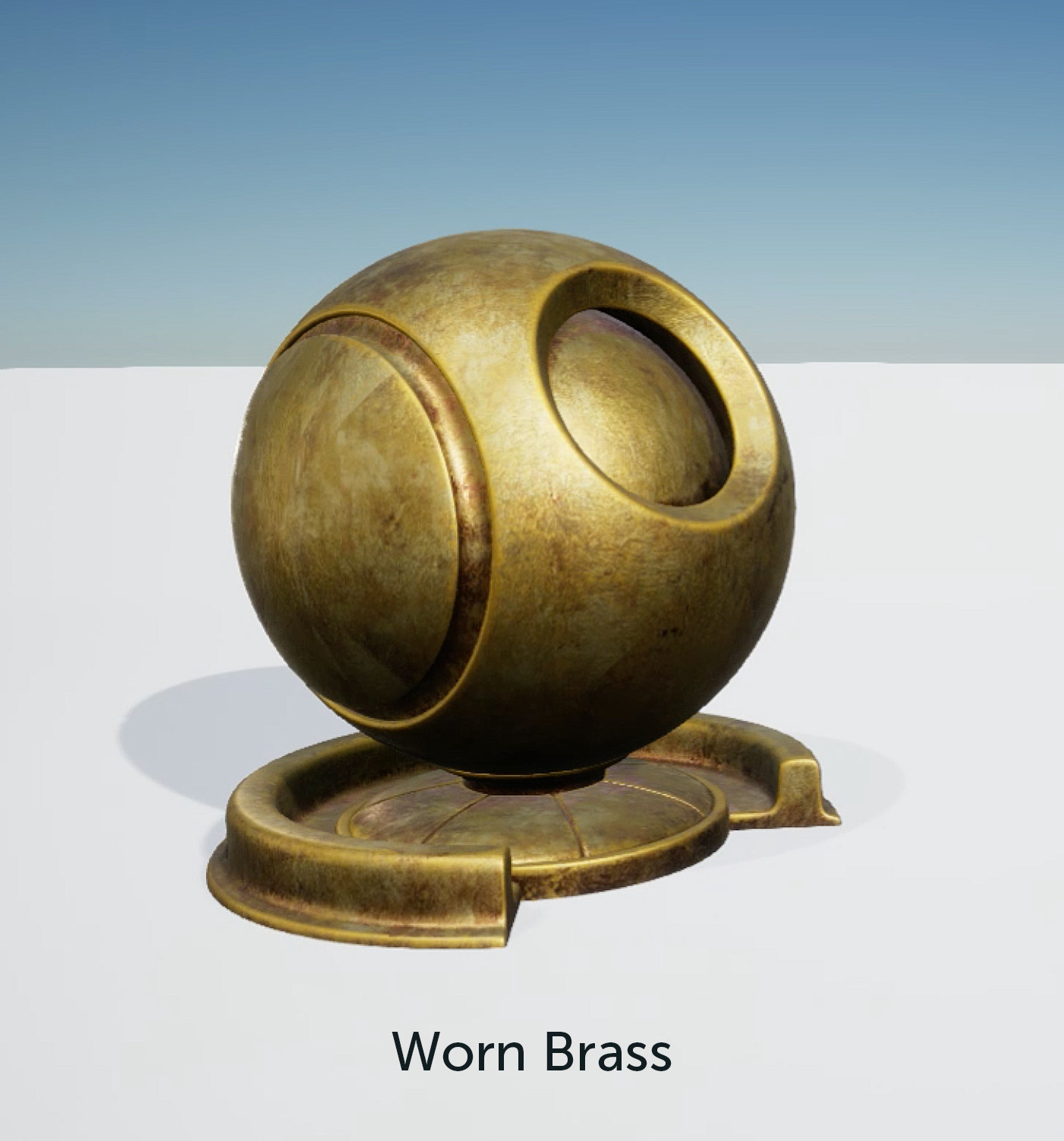 Worn Brass 