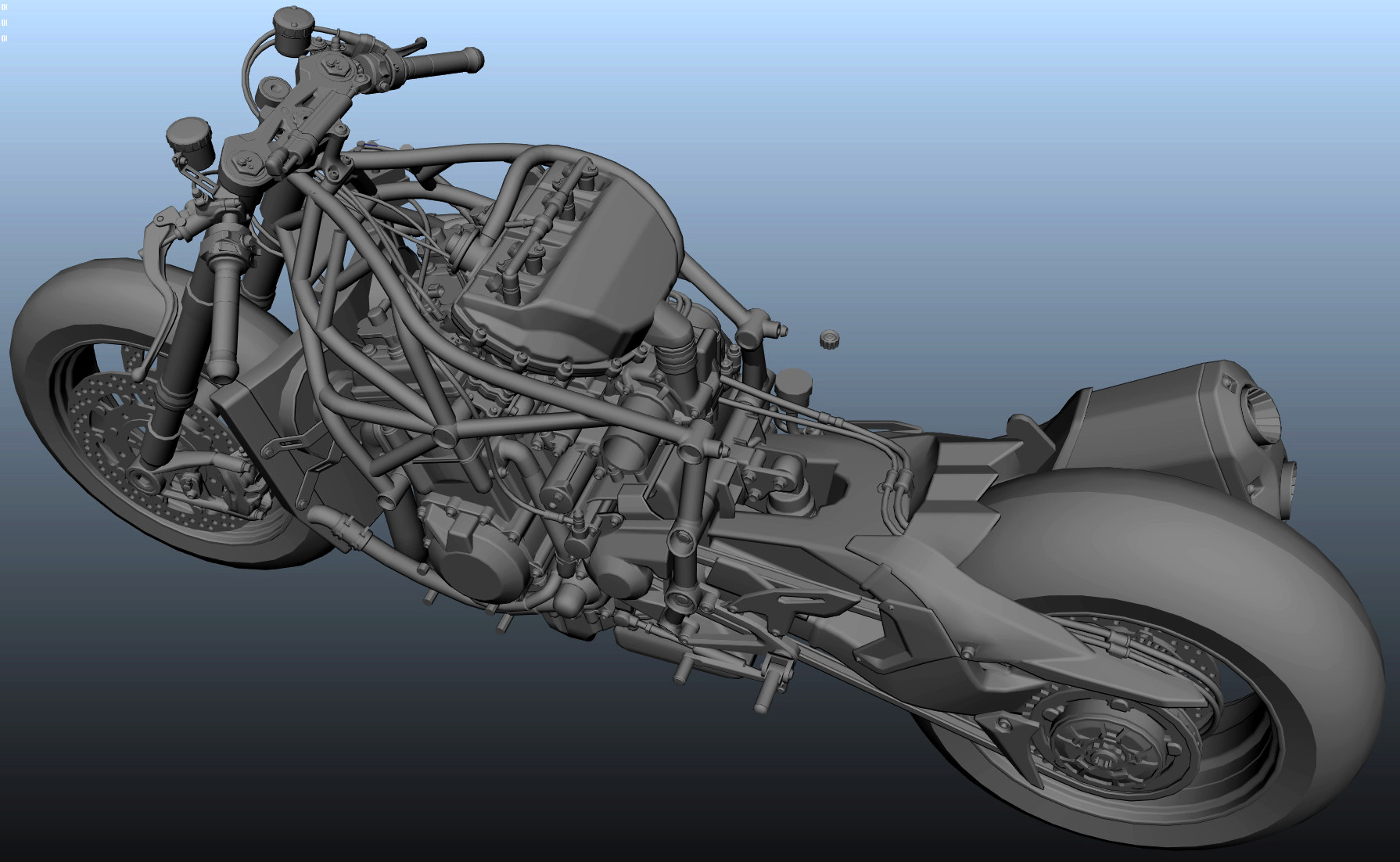 ArtStation - Kawasaki Ninja H2