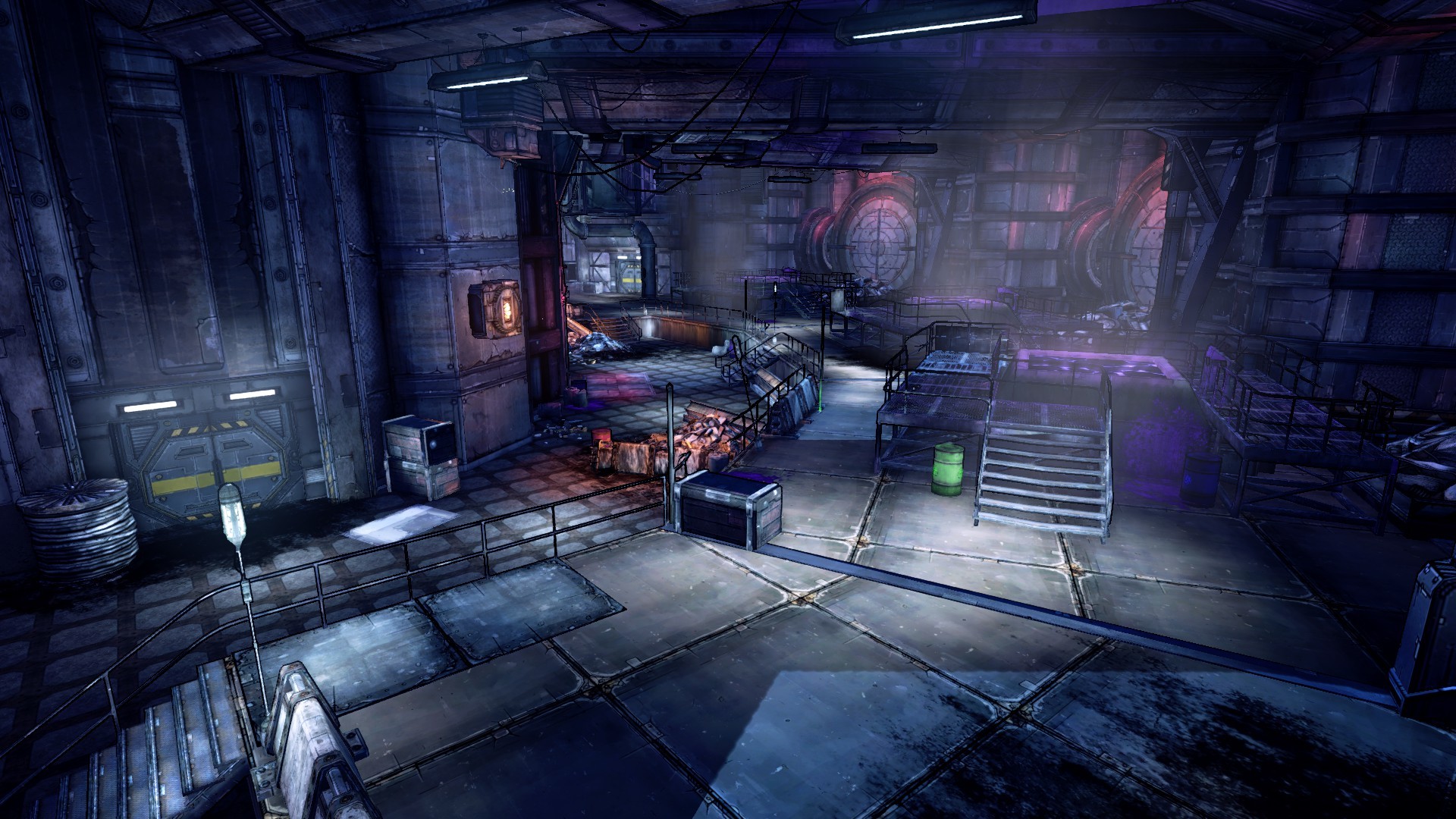 ANDREW BAKER Borderlands 2 Level Design Washburne Refinery