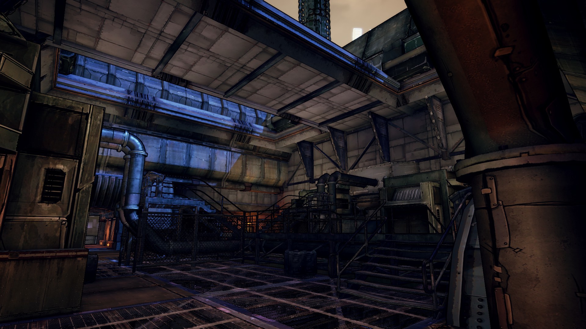ANDREW BAKER Borderlands 2 Level Design Washburne Refinery