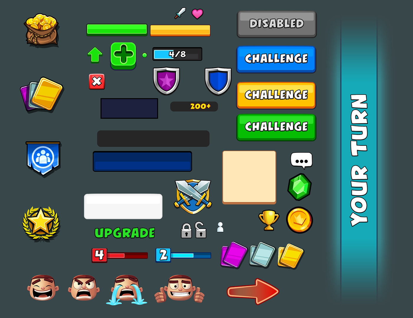 Ui sprites. Атлас UI. Ресурсы в игре. UV UI атлас. Панель для ресурсов для игры.
