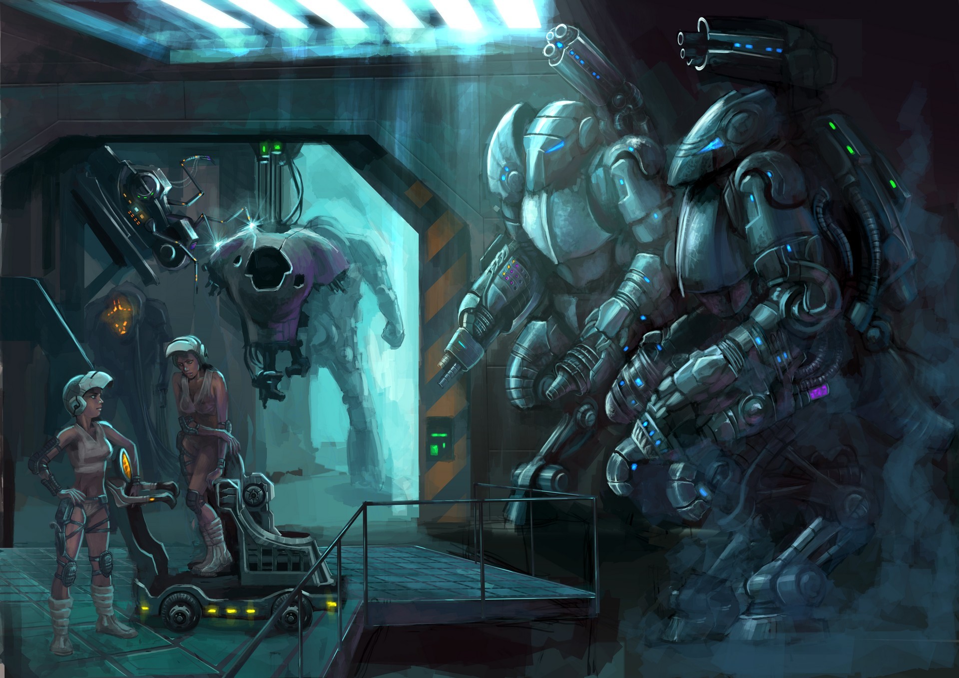 ArtStation Hangar