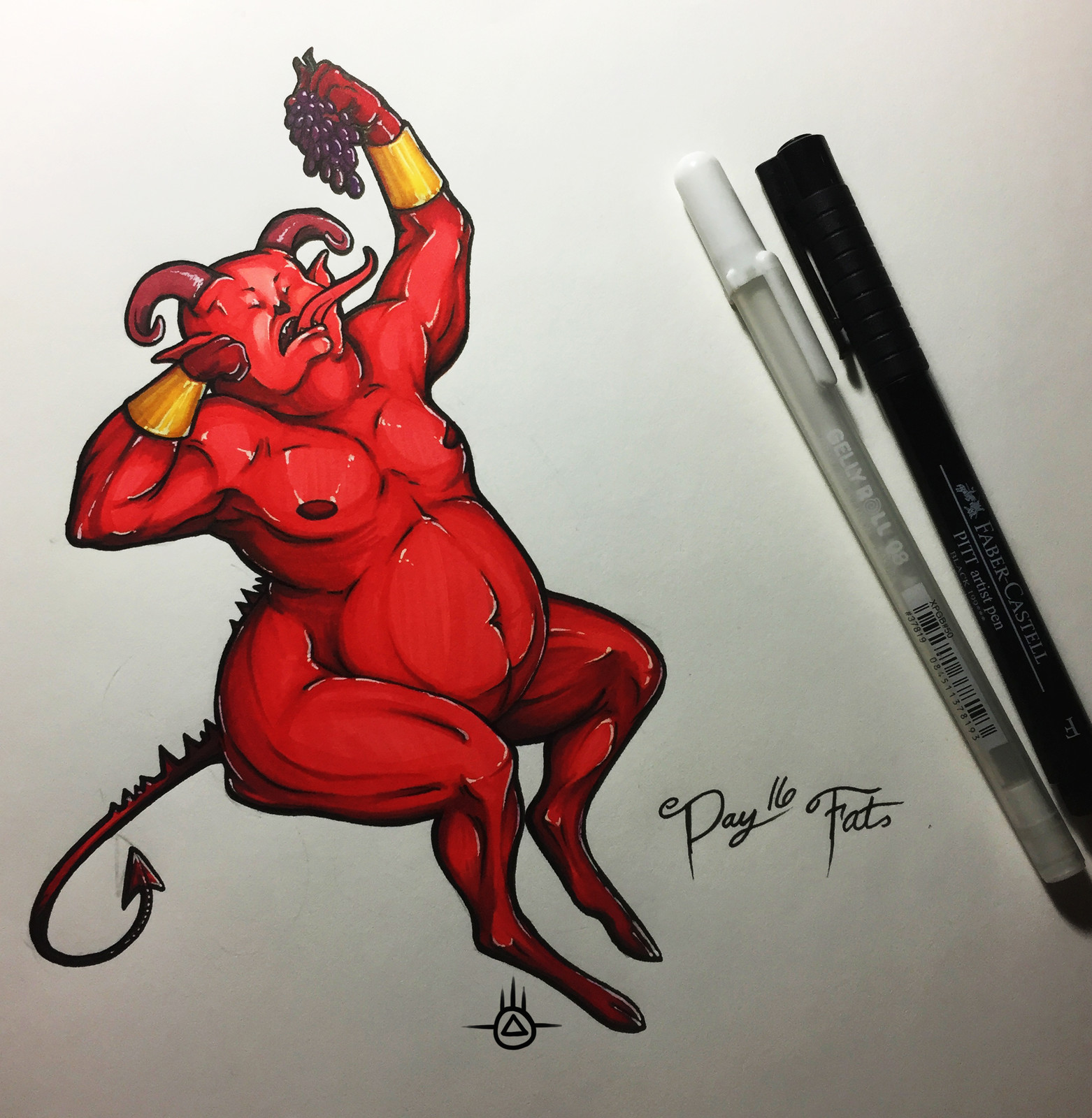 Fat little devil!