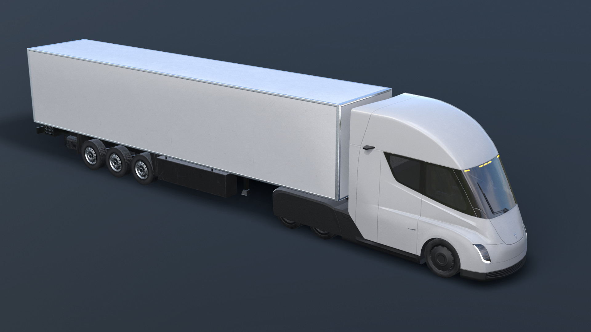Artstation Tesla Semi Alex Stankevich