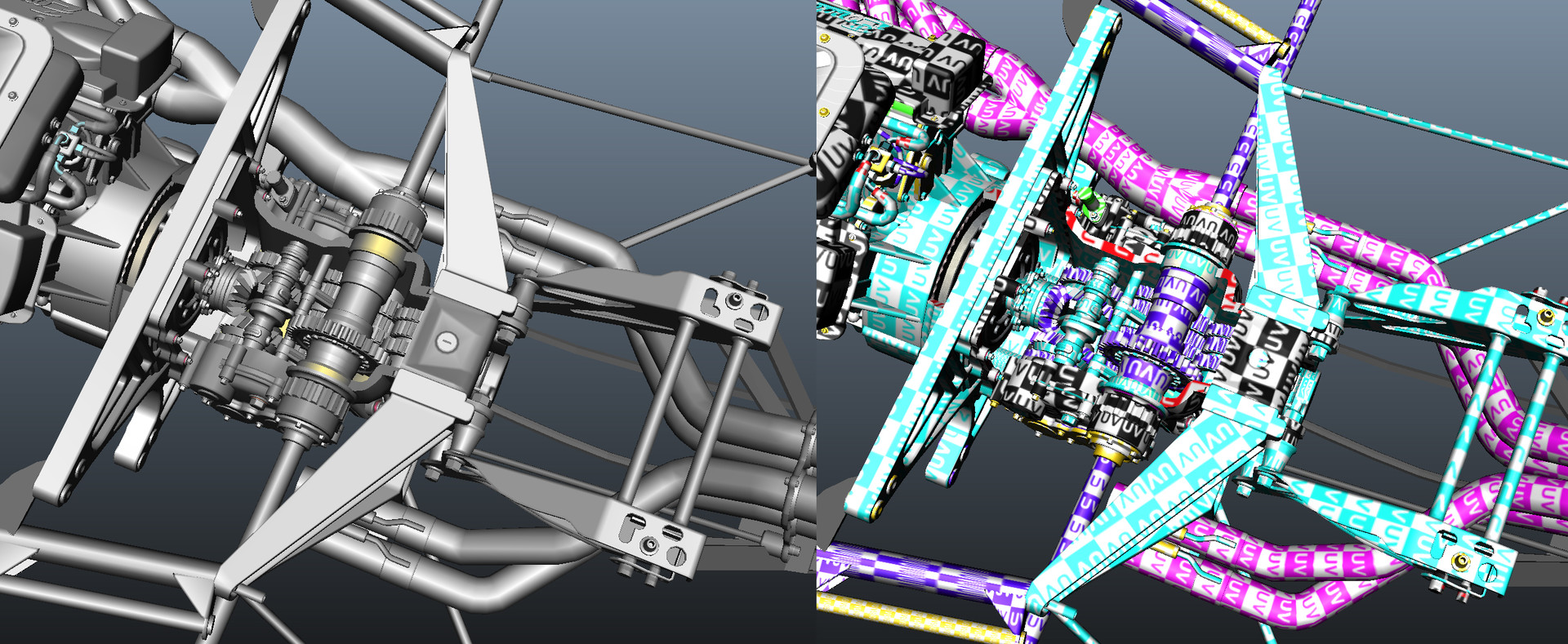 Andrea Sanna - Pagani Zonda R engine bay