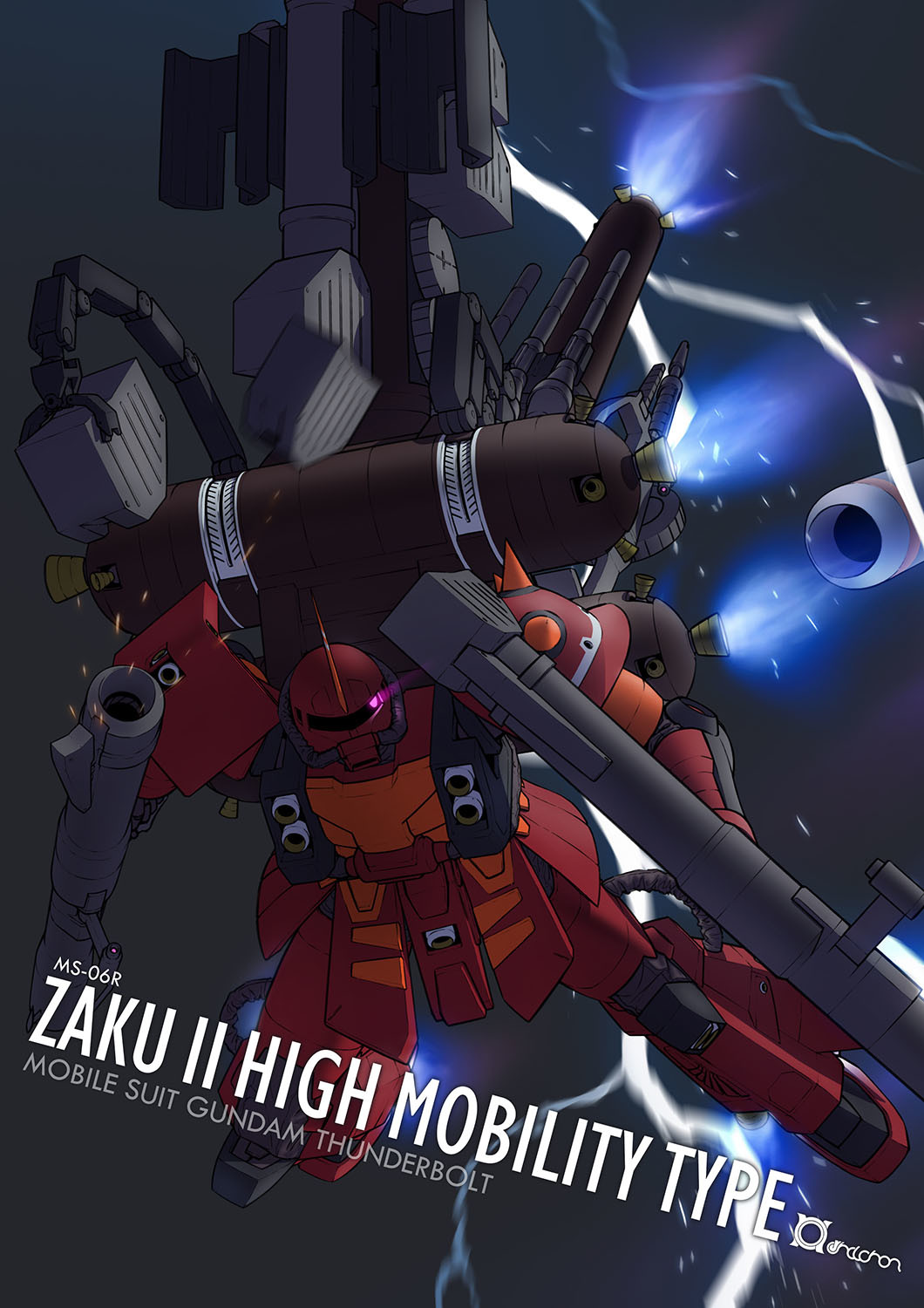 Artstation Fba Gundam Thunderbolt Indra Widitya