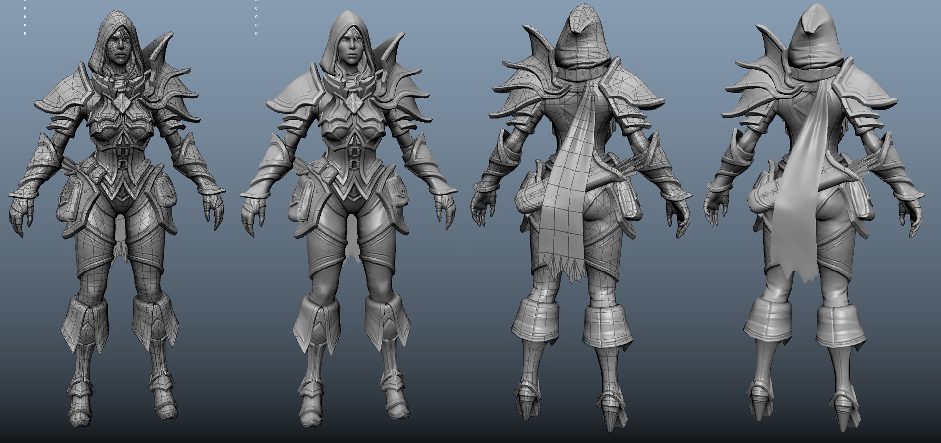 Artstation Demon Hunter Valla Alex Malykhin