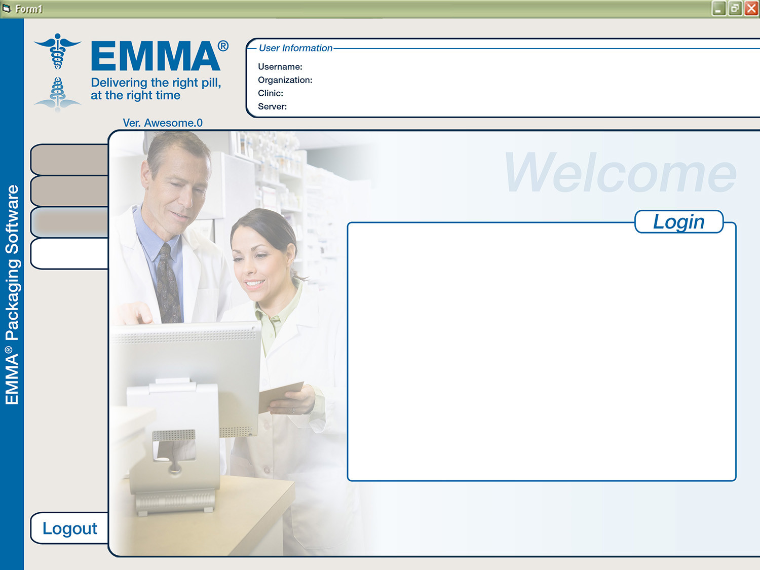 Packing Software Screens: EMMA Unit 1