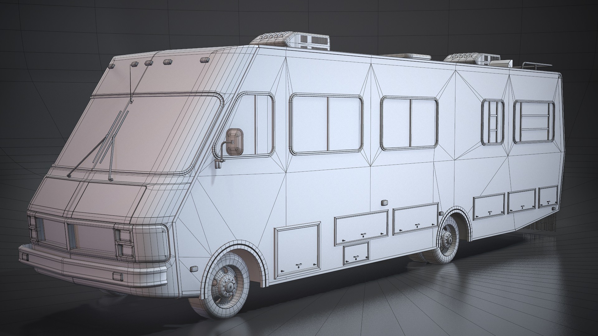 Houstera Studio Fleetwood bounder 1986
