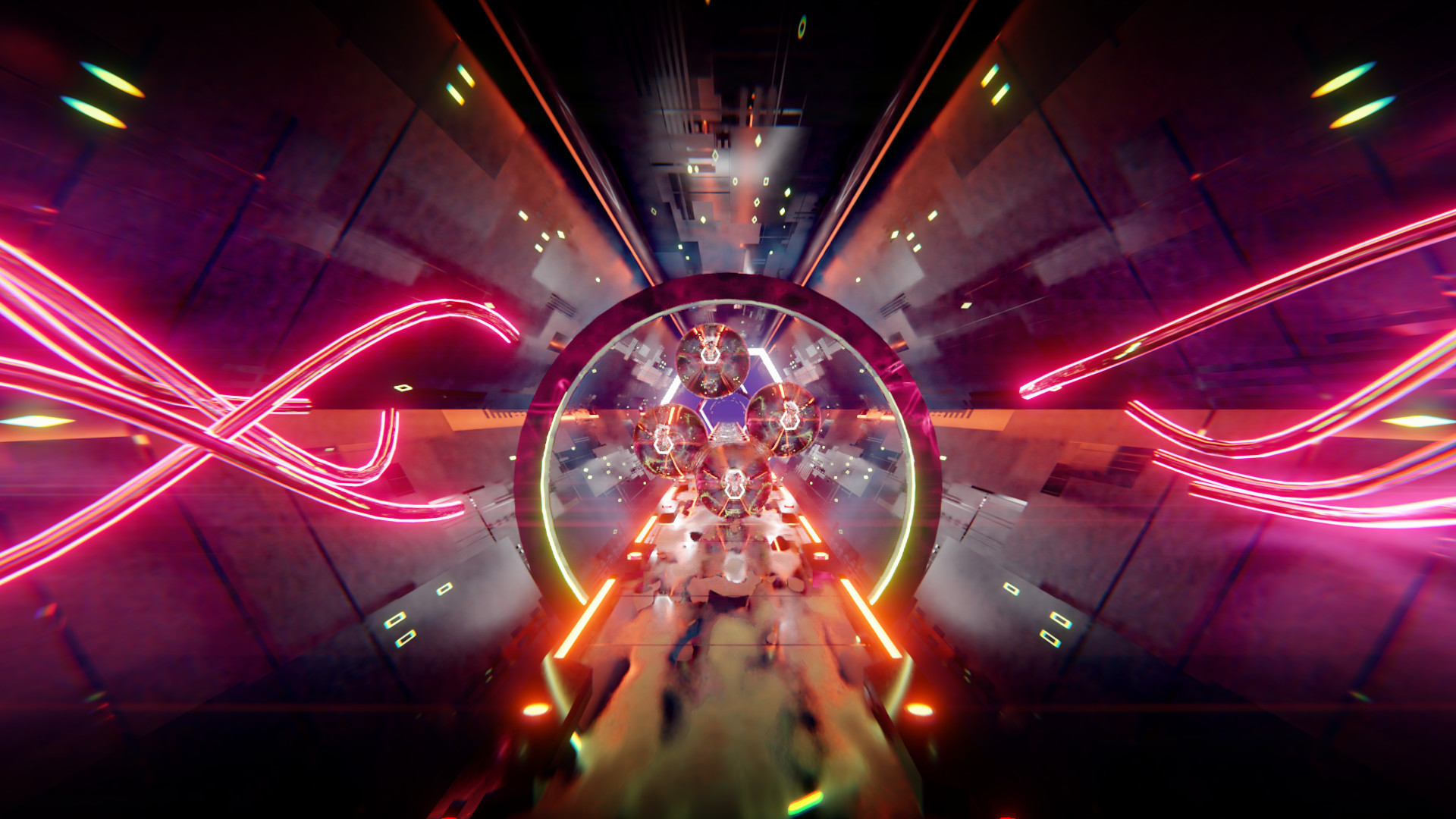 Artstation Infinite Tunnel 002 Rolands Tiss