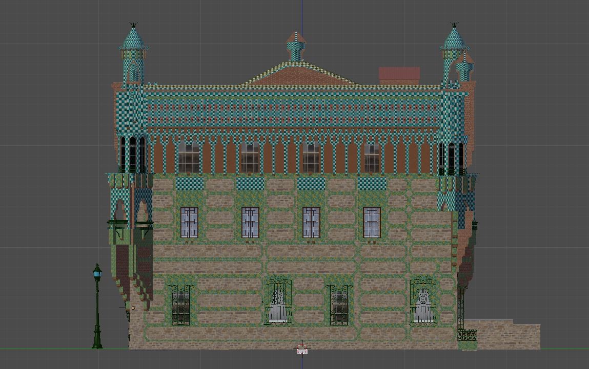 Artstation Vicen S House Casa Vicens Skaldy