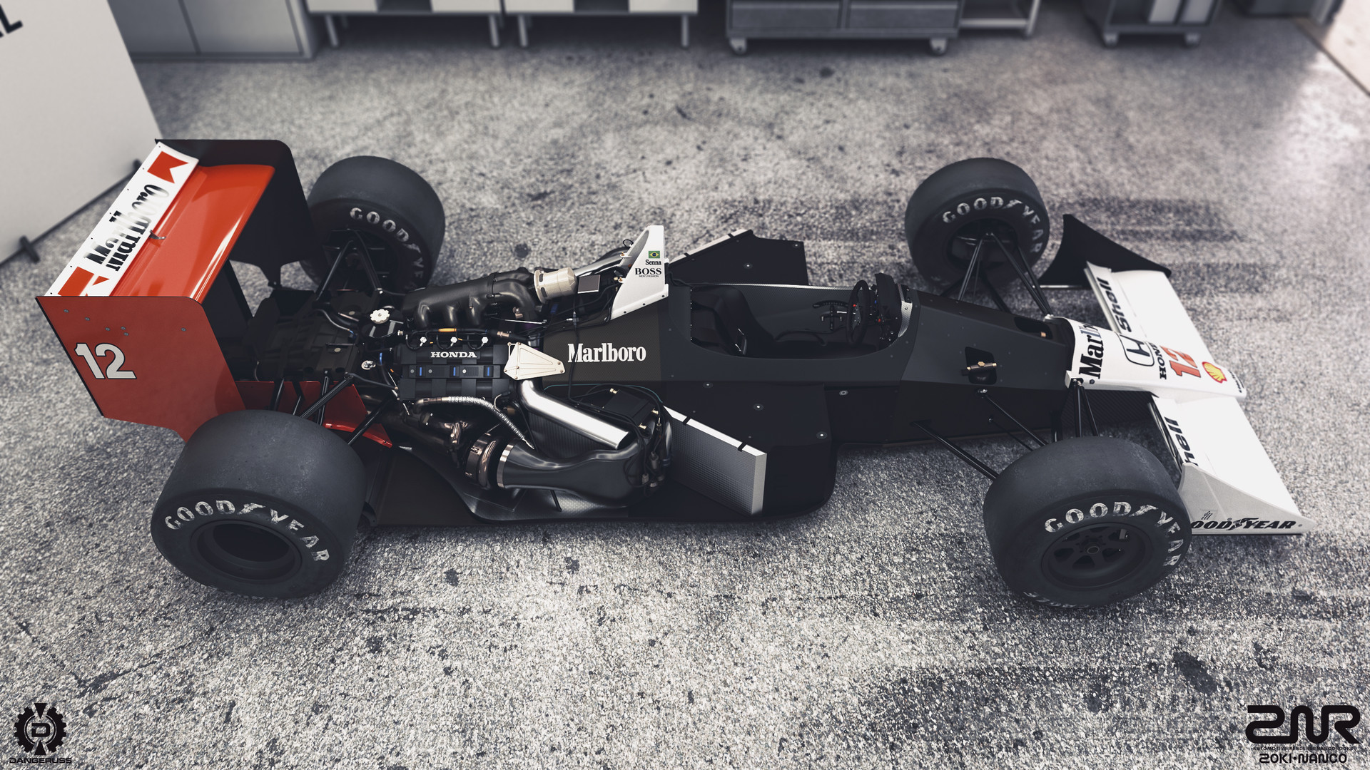 Zoki Nanco - Nancorocks - ZNR3D - 1988 McLaren MP4/4