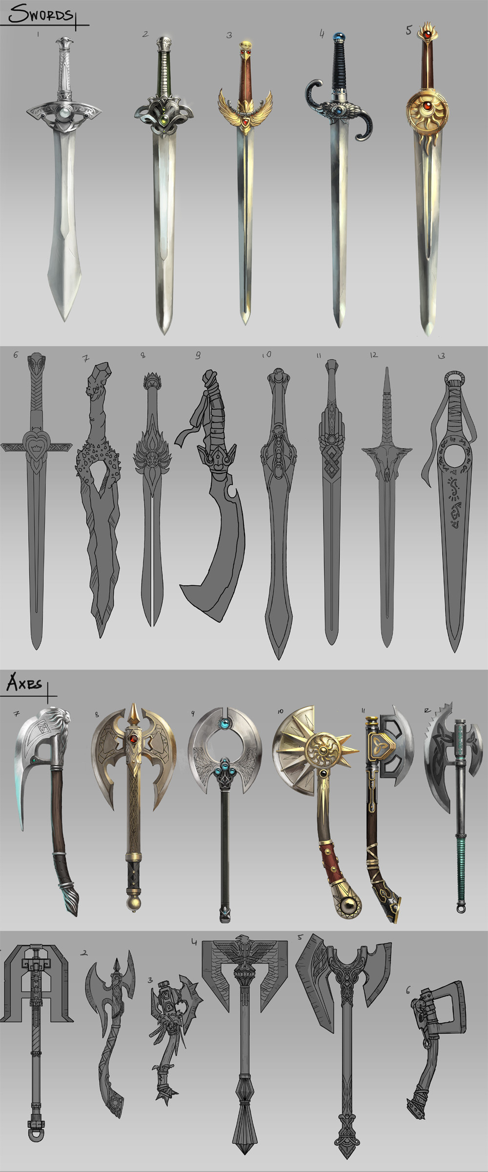 ArtStation - Ravensword: Shadowlands