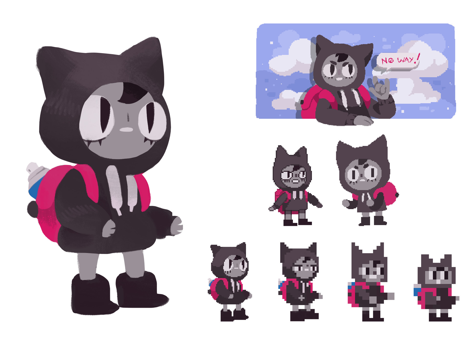 Artstation Wip Simple Pixel Game Sprites Marija Velykyte Gloomyuu The most common cat pixel art material is plastic. load more comments artstation