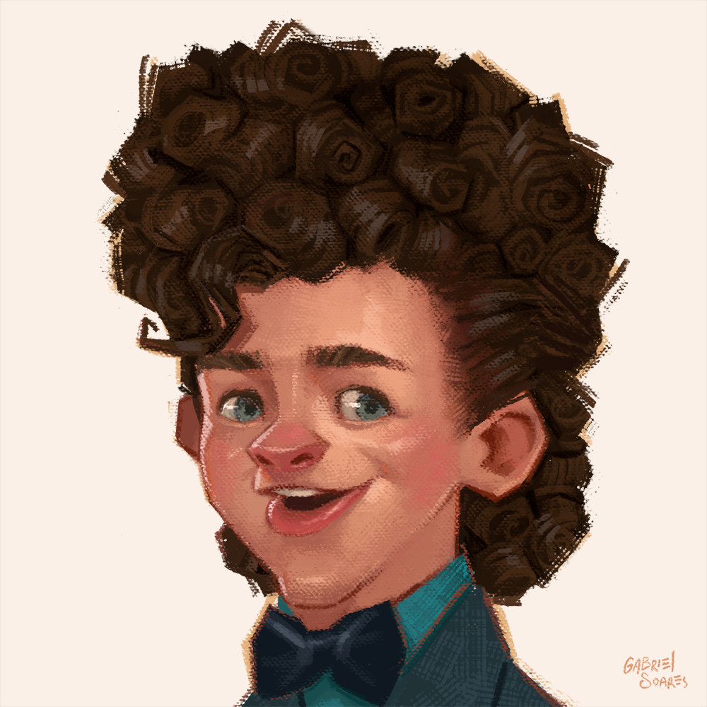 ArtStation - Dustin - Stranger Things