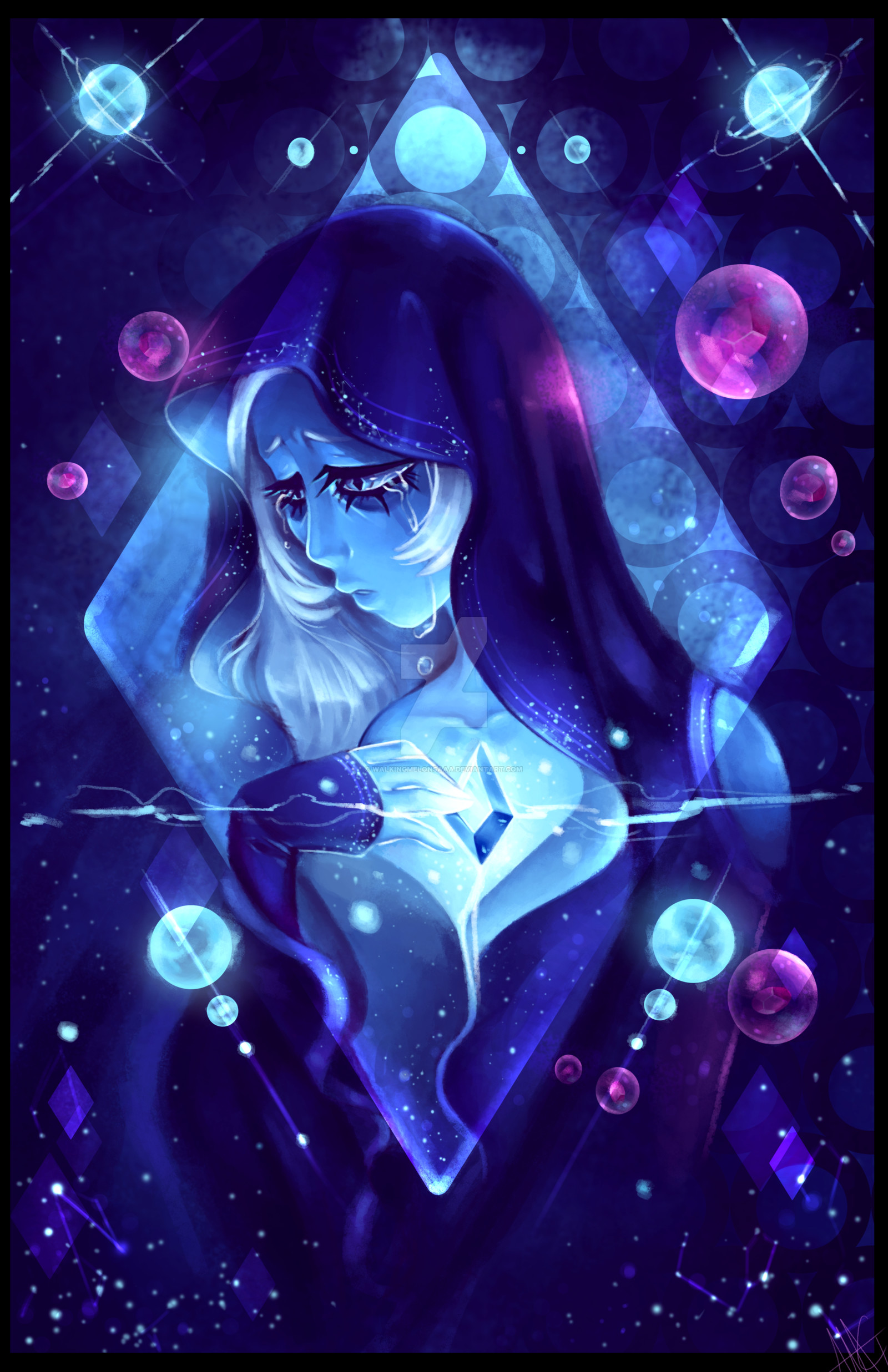 ArtStation - Steven Universe: Blue Diamond, Alex Hamm