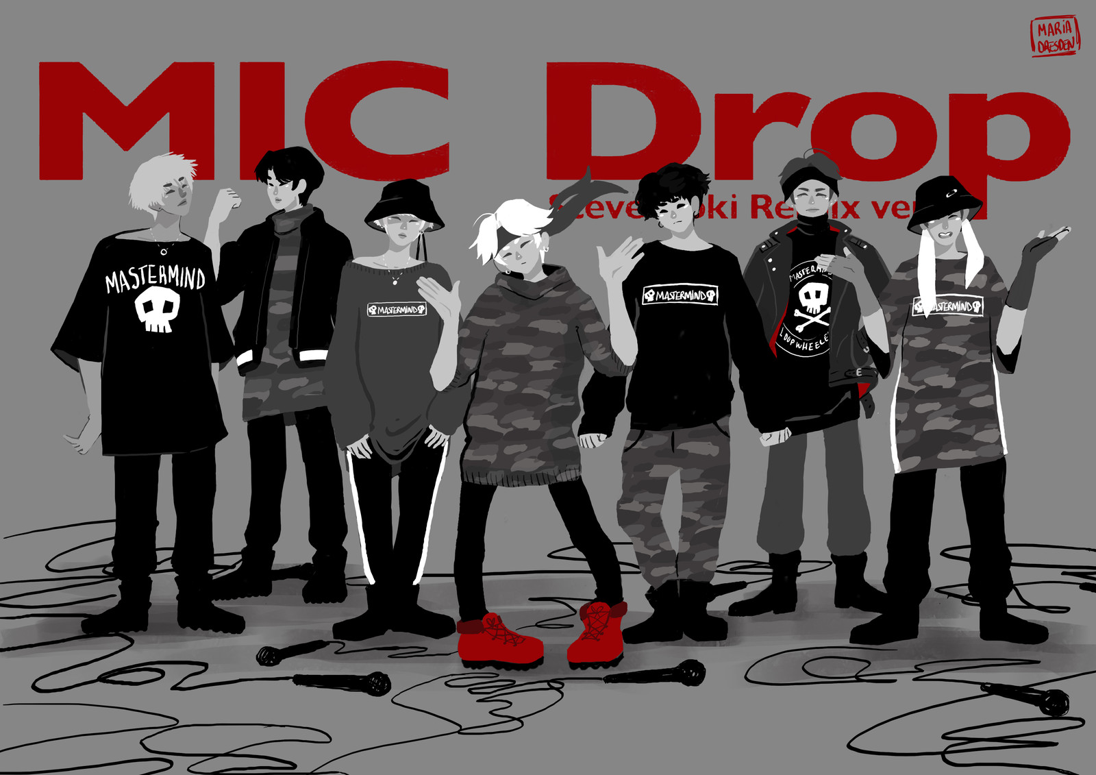 artstation mic drop maria dresden