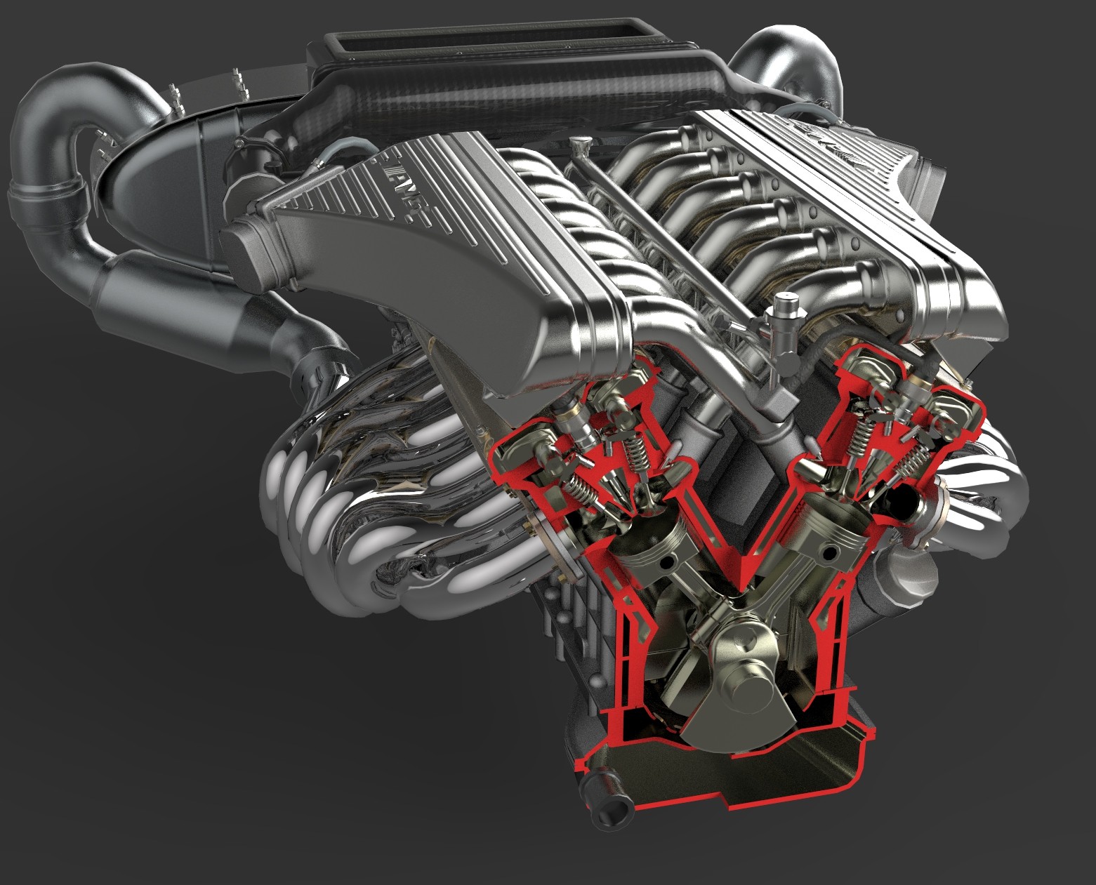 pagani zonda engine