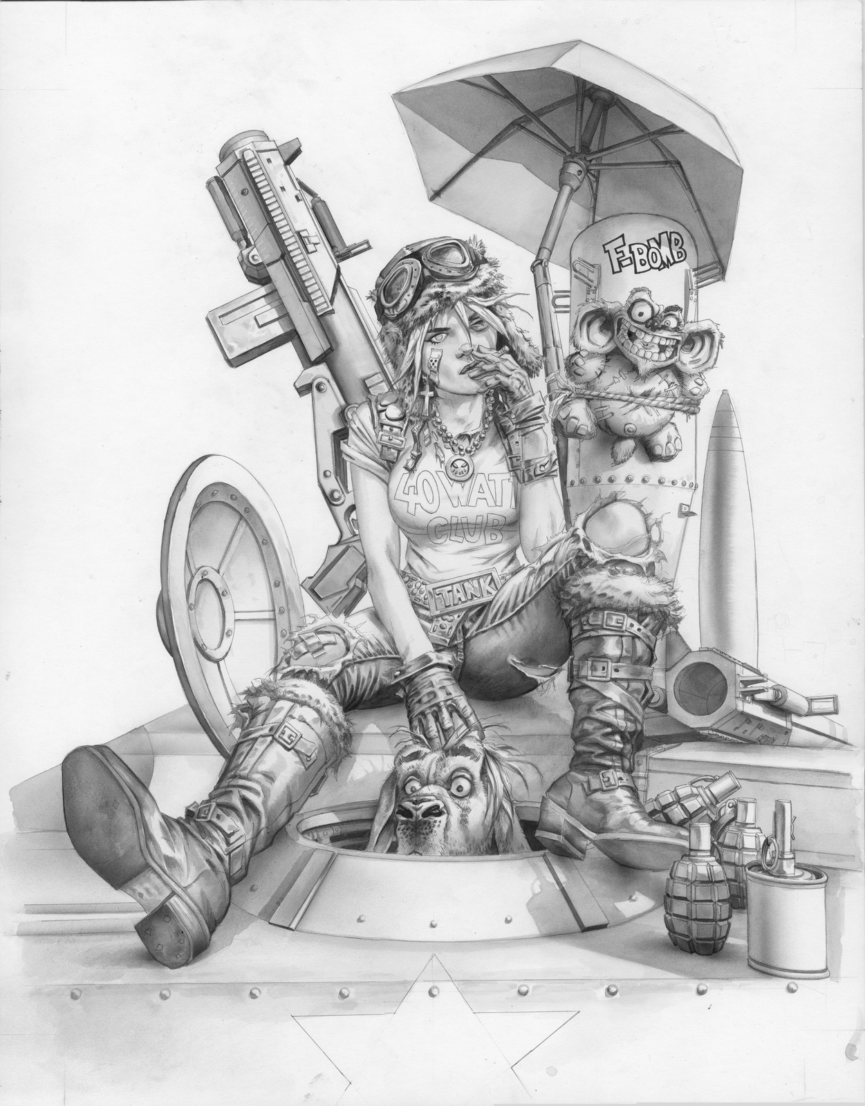 Tonal under painting
