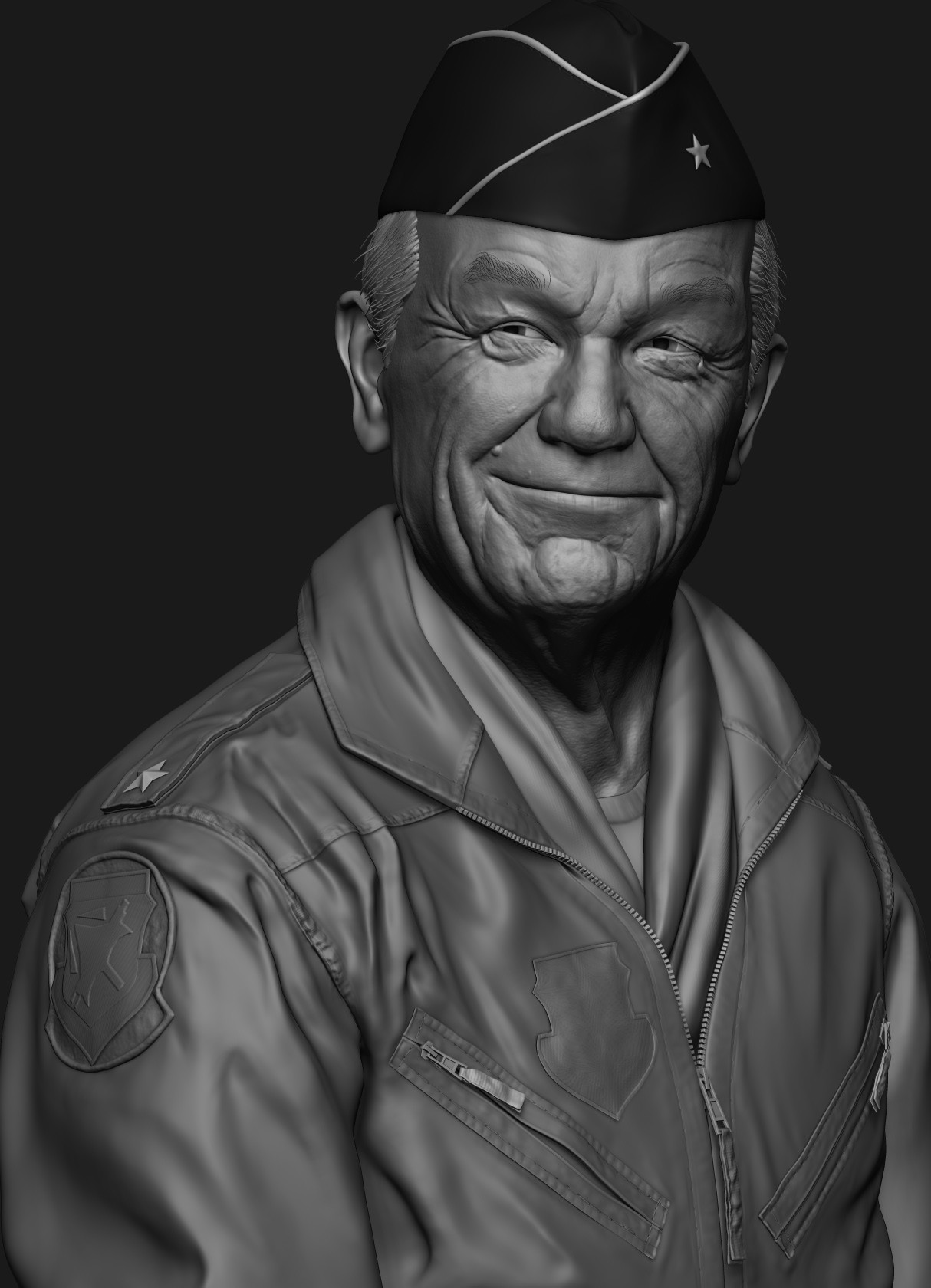 ArtStation - old soldier, Irving wei