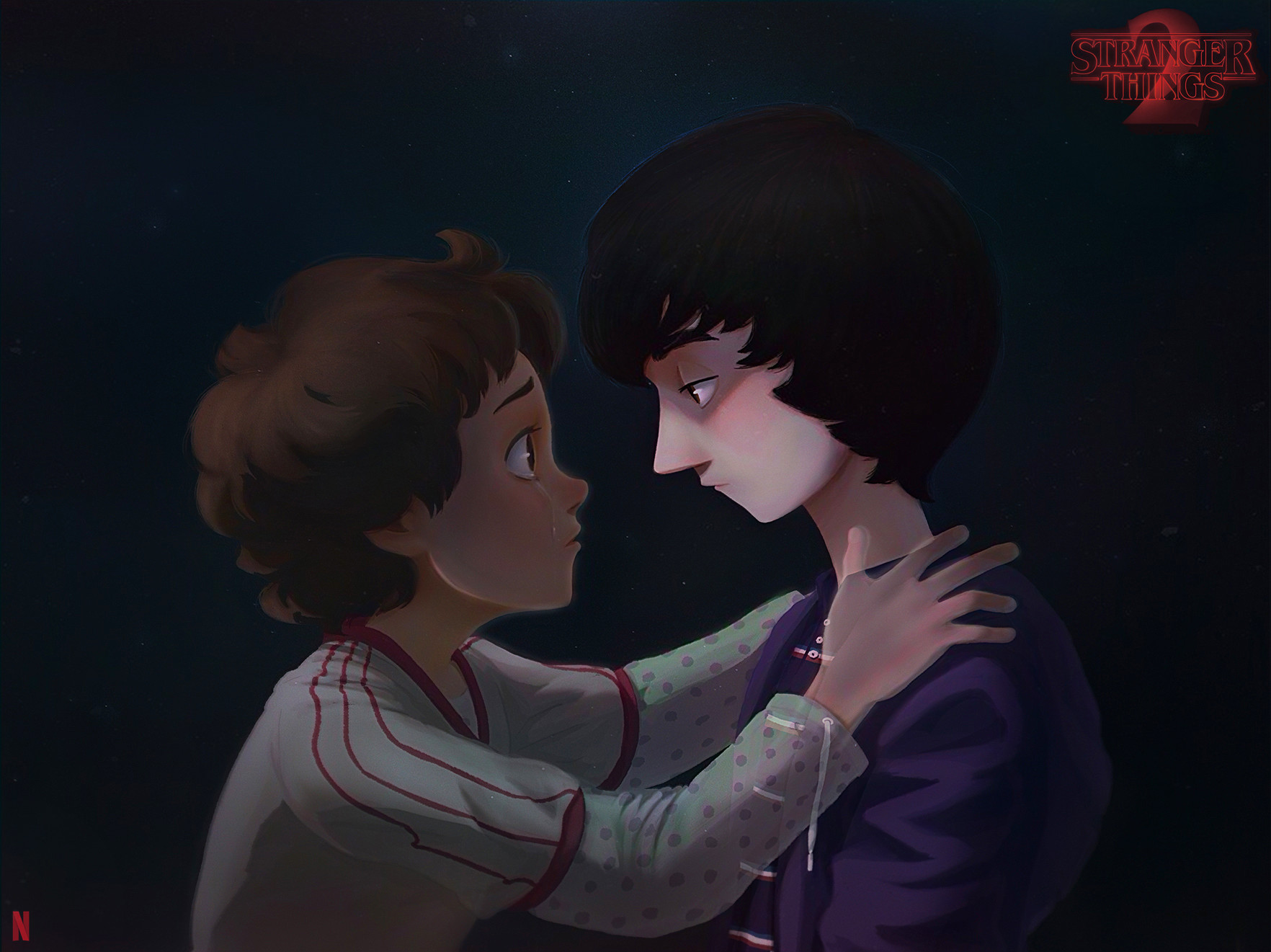 Artstation Stranger Things 2 Tanya Strekalova