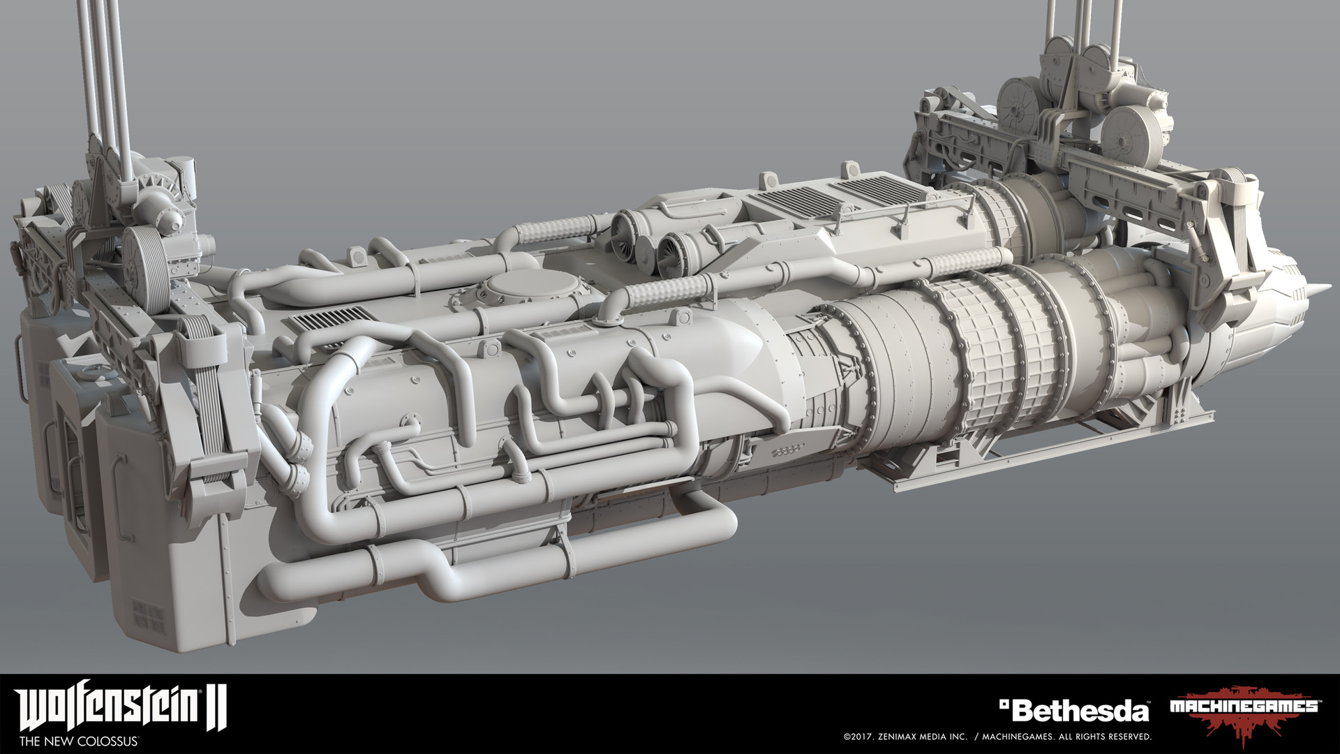 Hector Eduardo Silveri - Wolfenstein II - Area 52 Train Hector Eduardo Silveri - Wolfenstein II - Area 52 Train