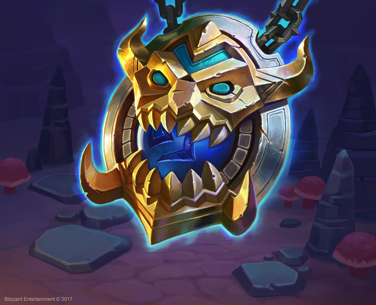 Lesser Sapphire Spellstone