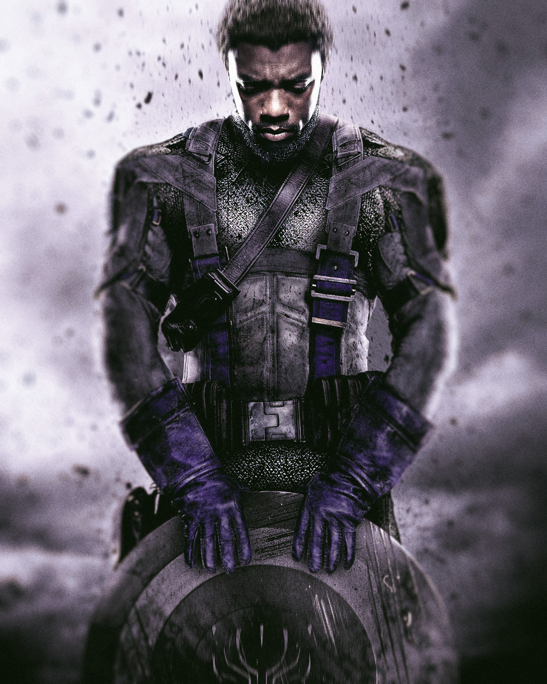 Black Panther x Captain America mashup