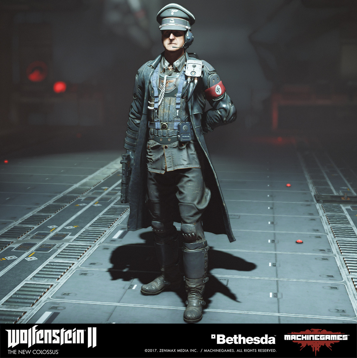 Wolfenstein II - Nazi Commander.