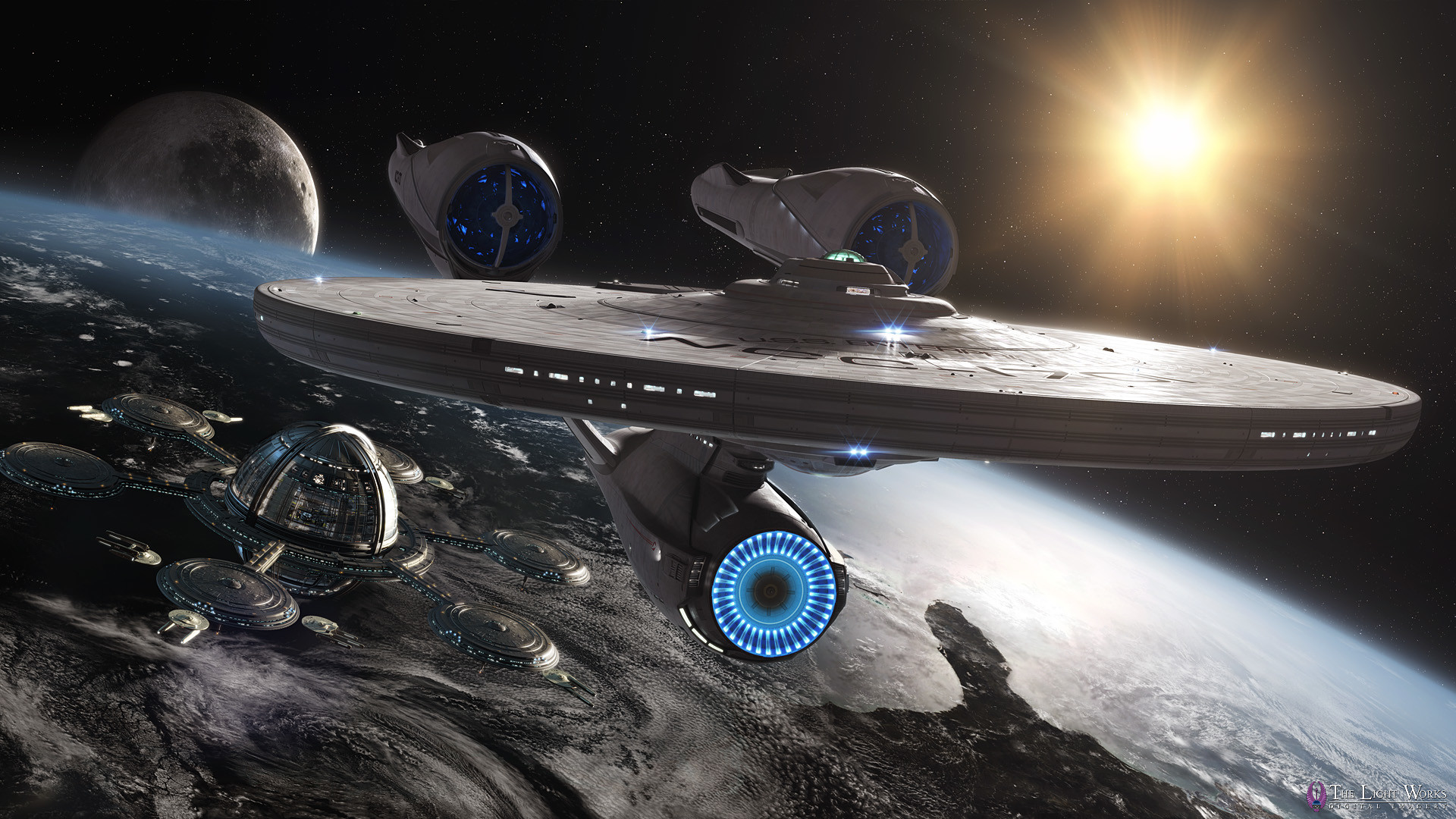 Enterprise star trek nave