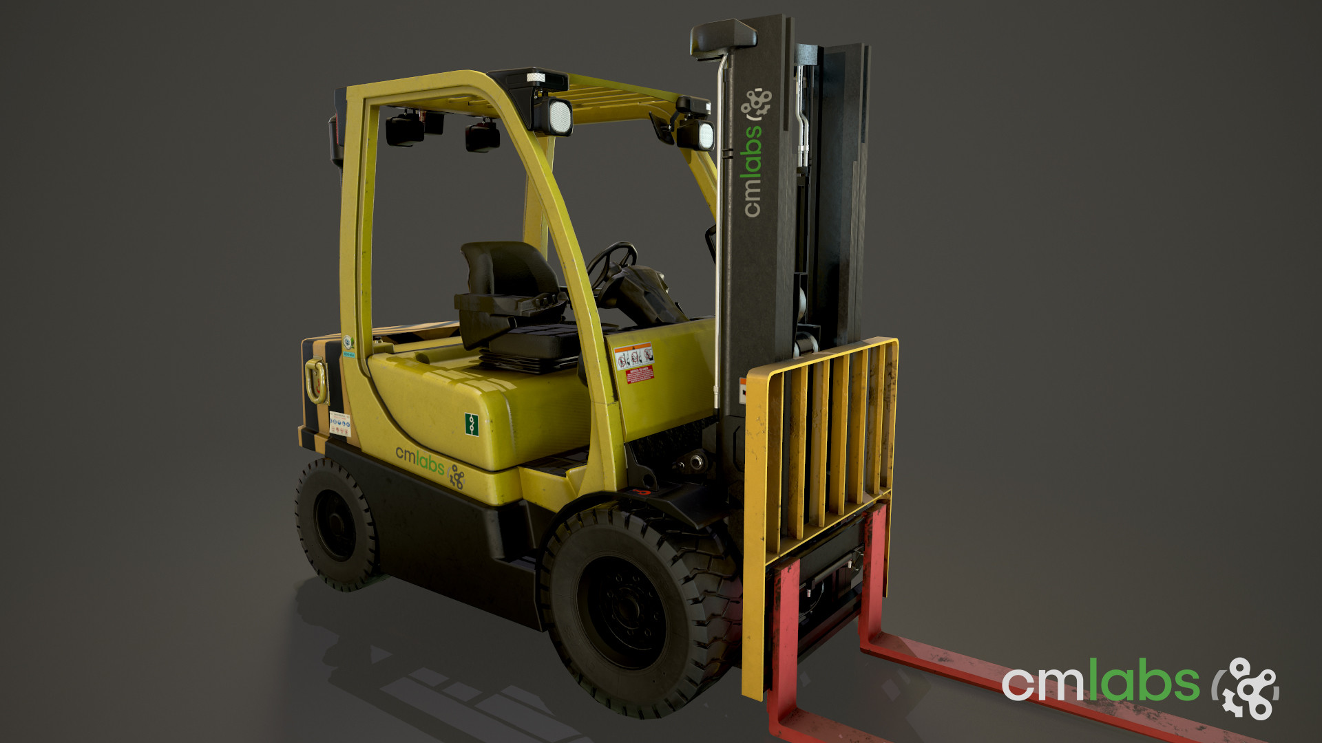 ArtStation - CM Labs Simulations - Forklift