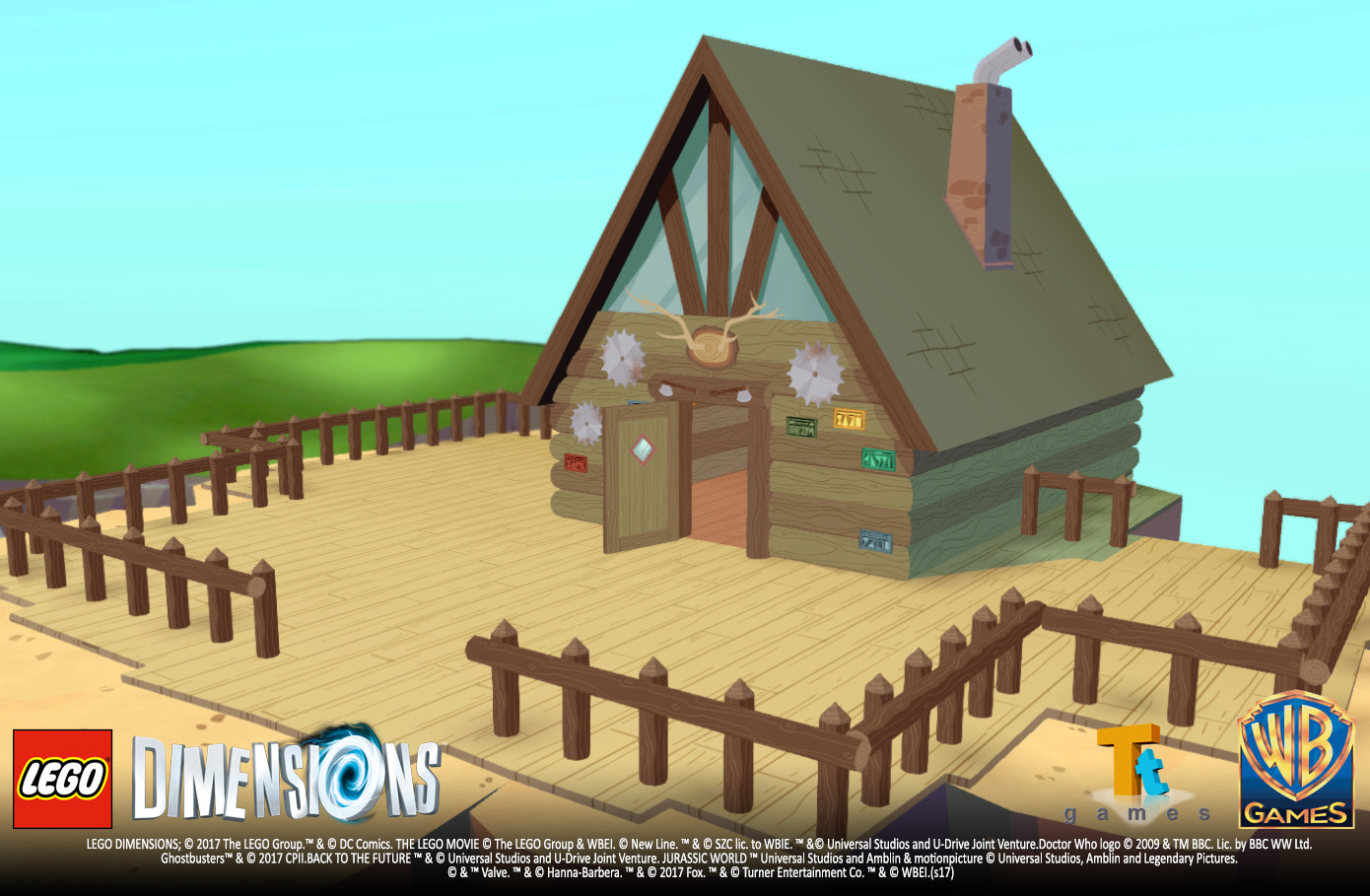 ArtStation LEGO DIMENSIONS Powerpuff Girls DLC Manboy cabin