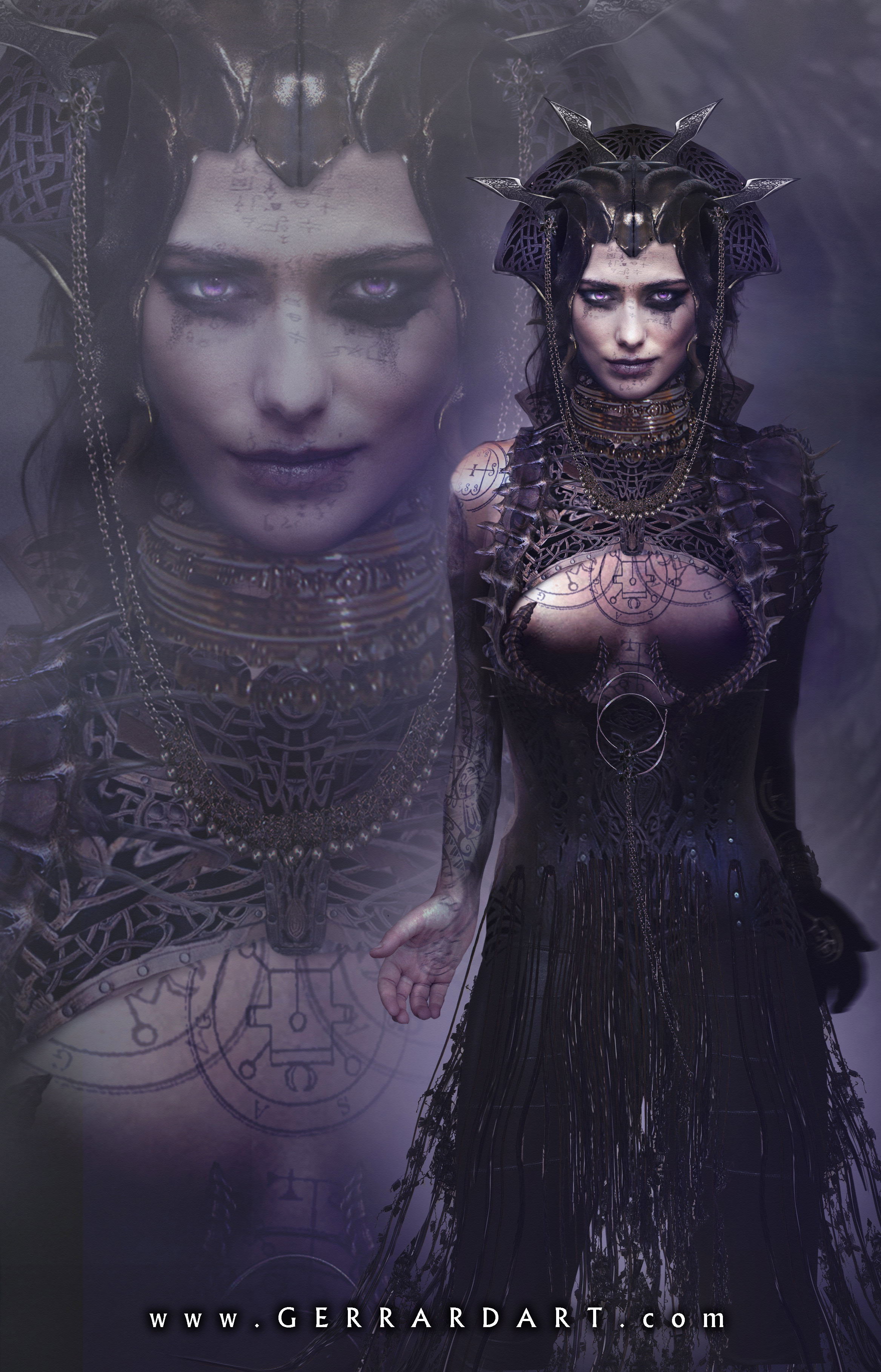 EVIL LYN : POSTER VERSION Done for Gerrardian Vol 2
www.gerrardart.com
