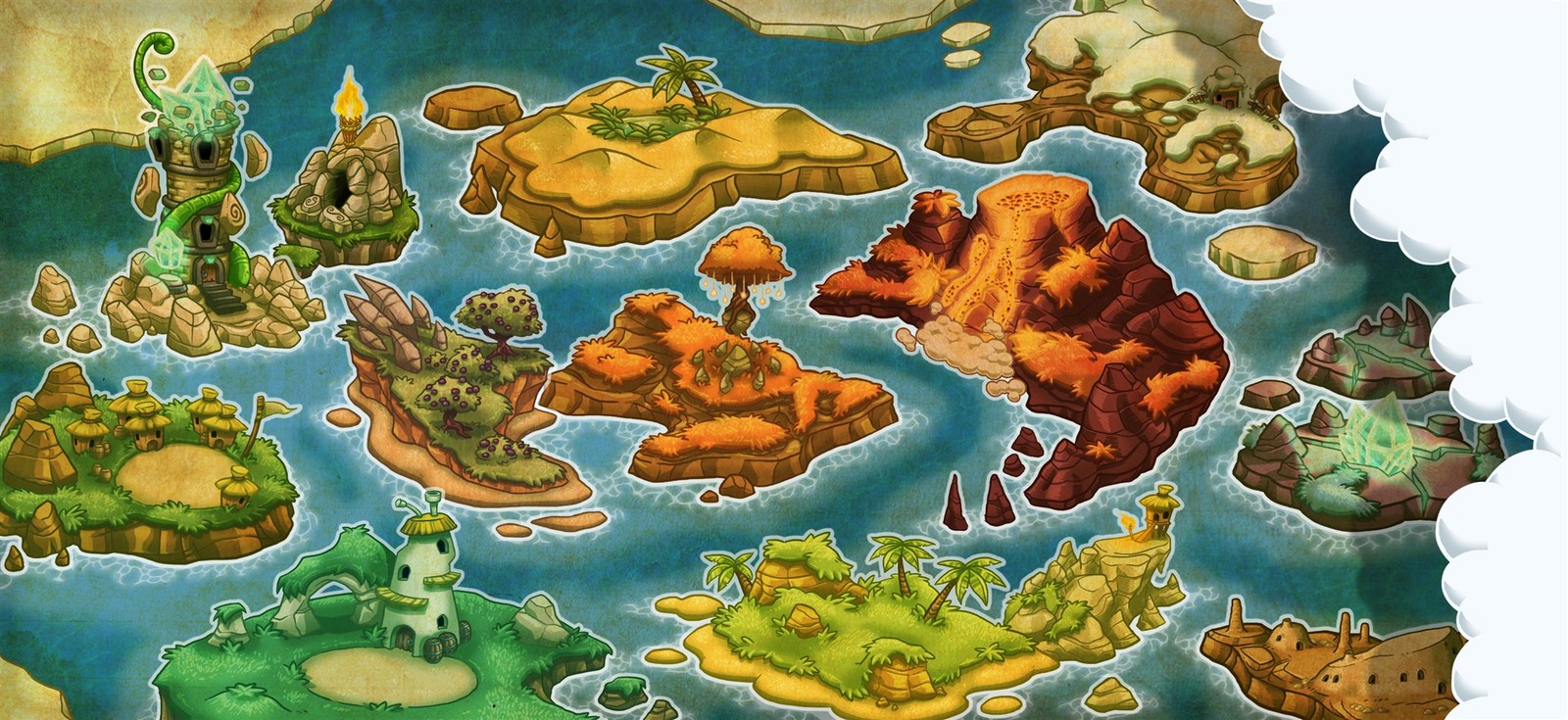 Level Select: World Map