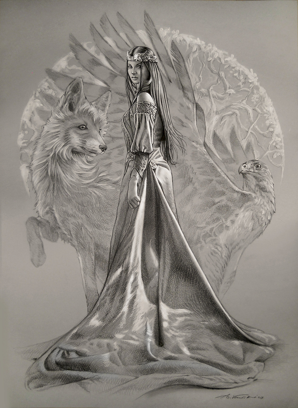 final work ENCHANTMENT of the crown