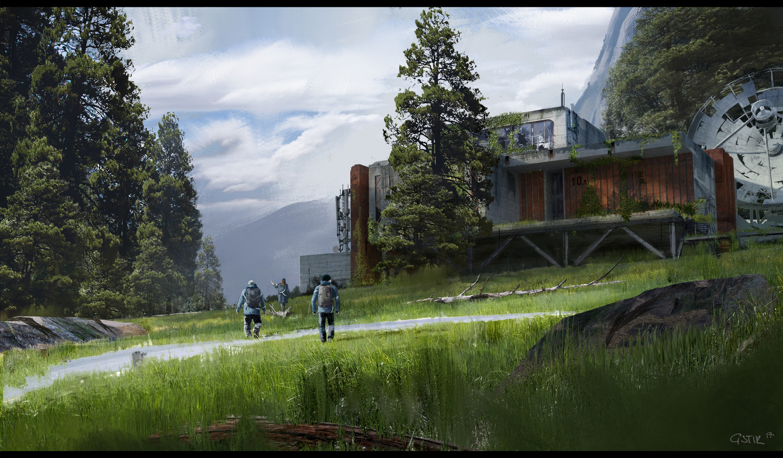 Abandoned research station 