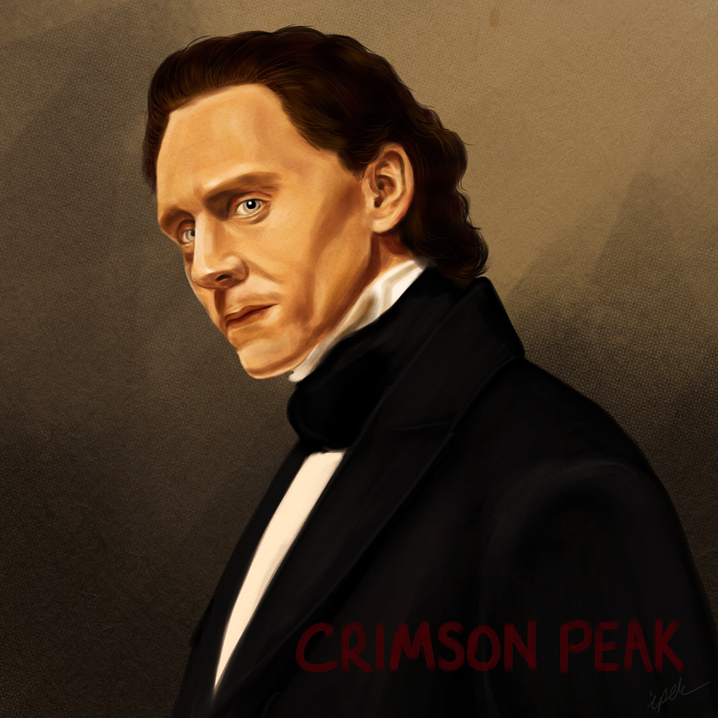 ArtStation Tom Hiddleston Crimson Peak