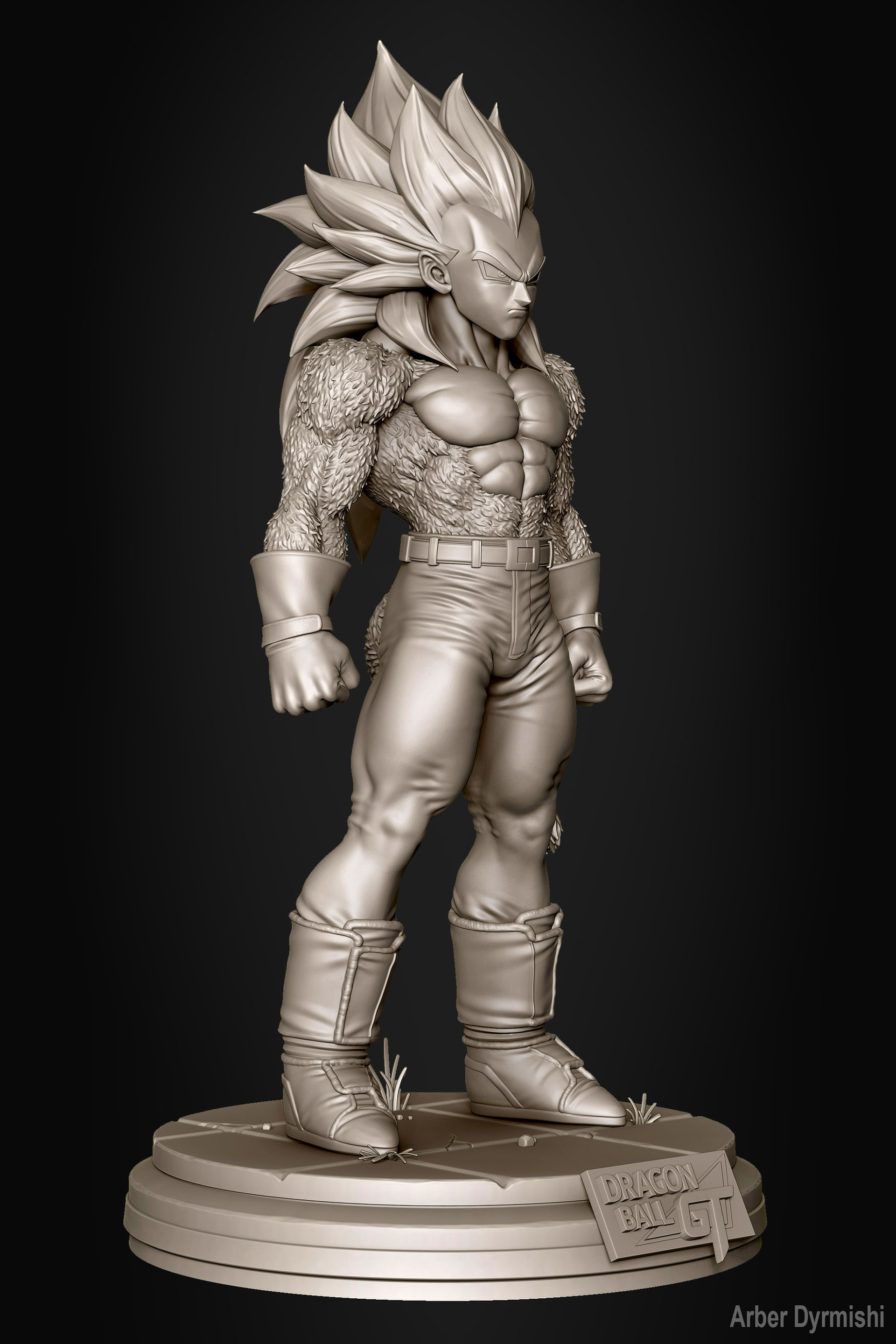 ArtStation - Vegeta, from Sayajins Gorillas