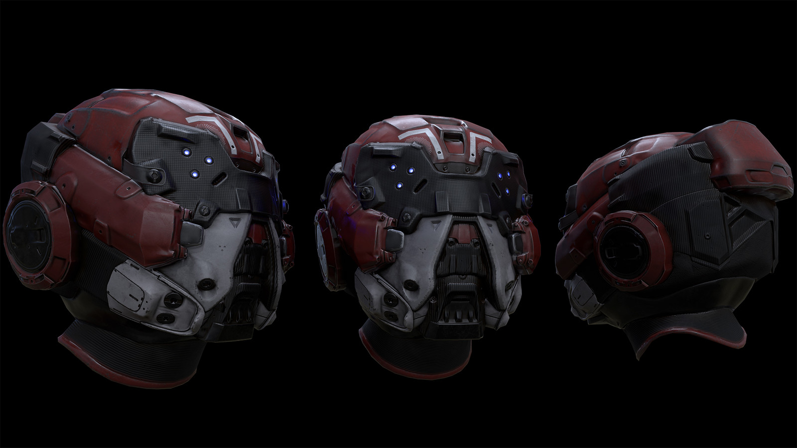 Scifi helmet 