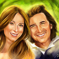 Artstation Lovely Couple Youssef El Khal Nicole Saba Sandra Clark Nicole saba and youssef al khal movie. lovely couple youssef el khal nicole