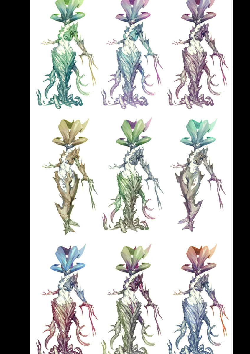 Rough color exploration