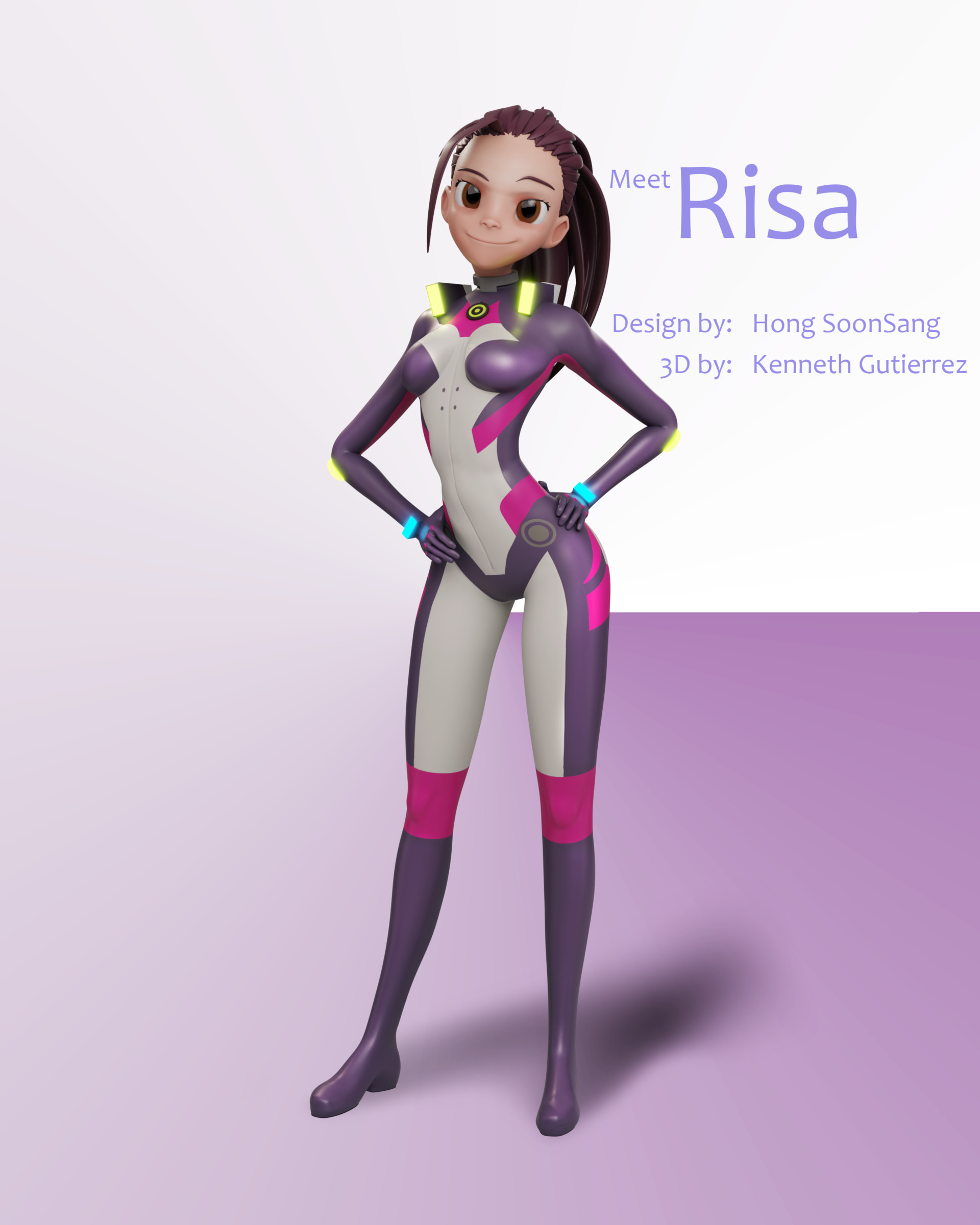 Artstation Risa Noah Project Ark Citizen Kenneth Gutierrez