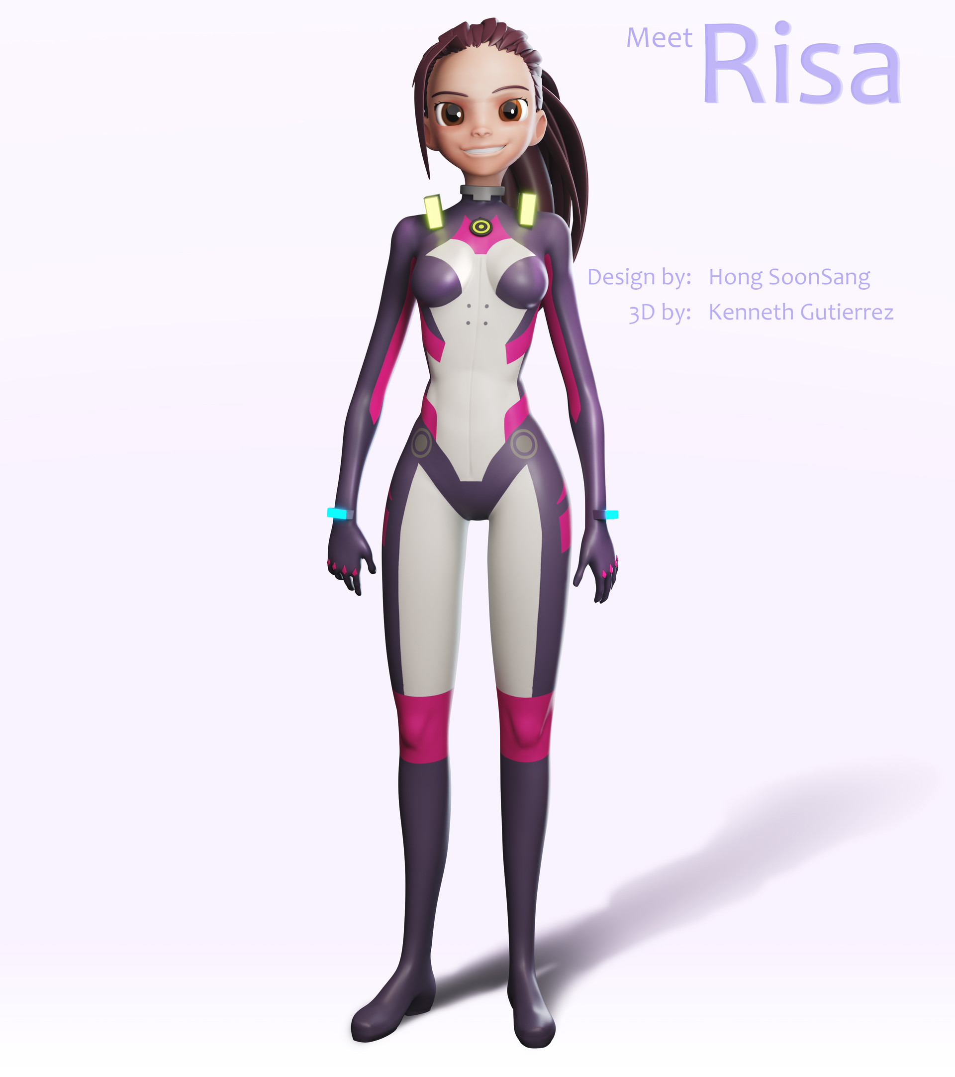 Artstation Risa Noah Project Ark Citizen Kenneth Gutierrez