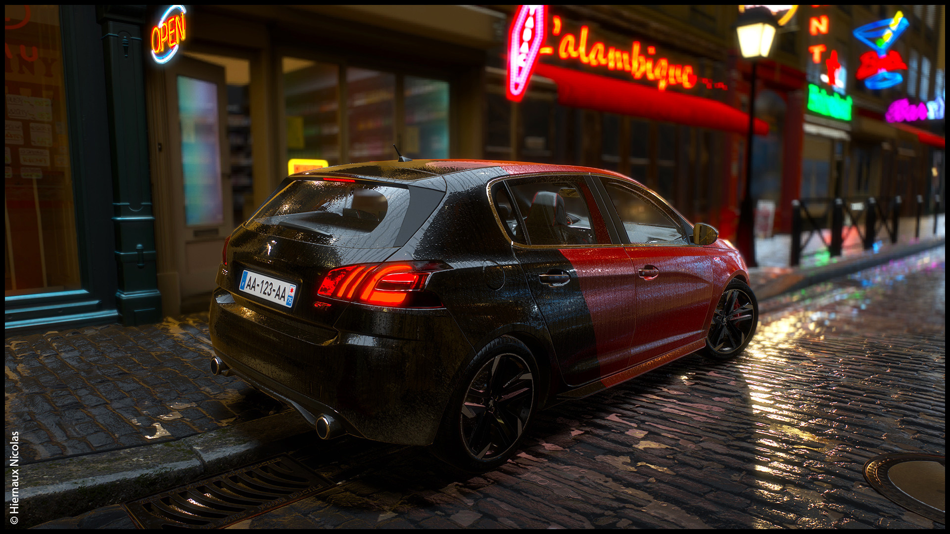 nicolas hiernaux peugeot 308 gti