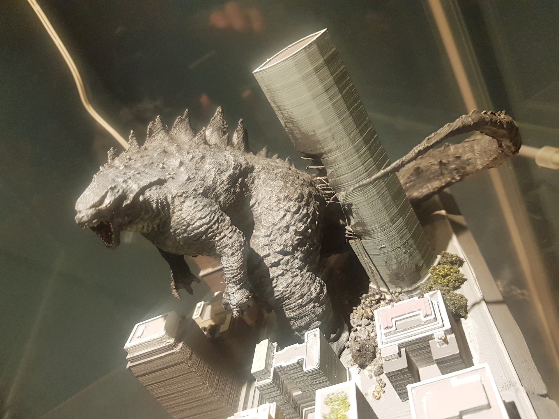 godzilla maquette