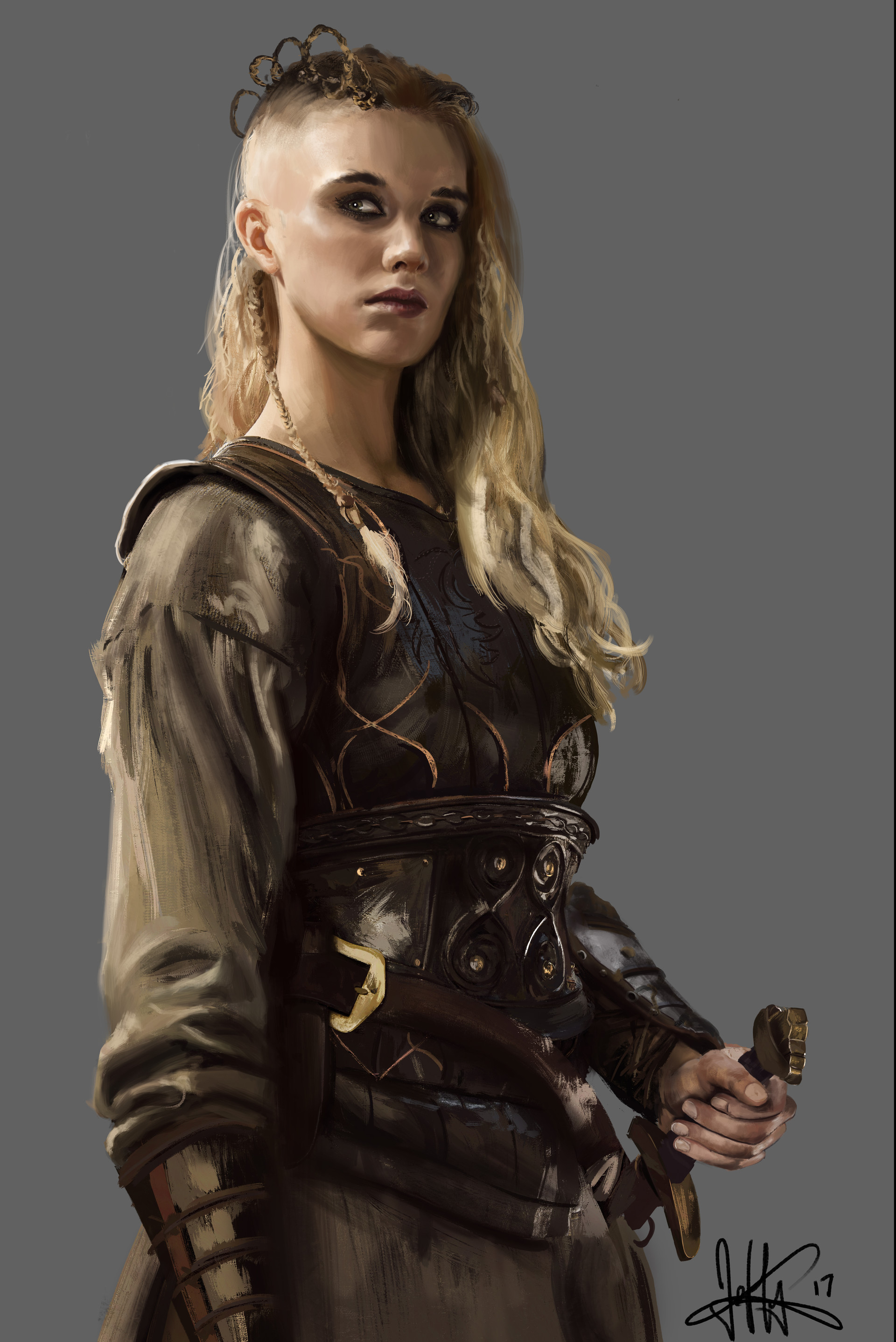 ArtStation - Thorunn Vikings Fanart, Jeffrey Chang