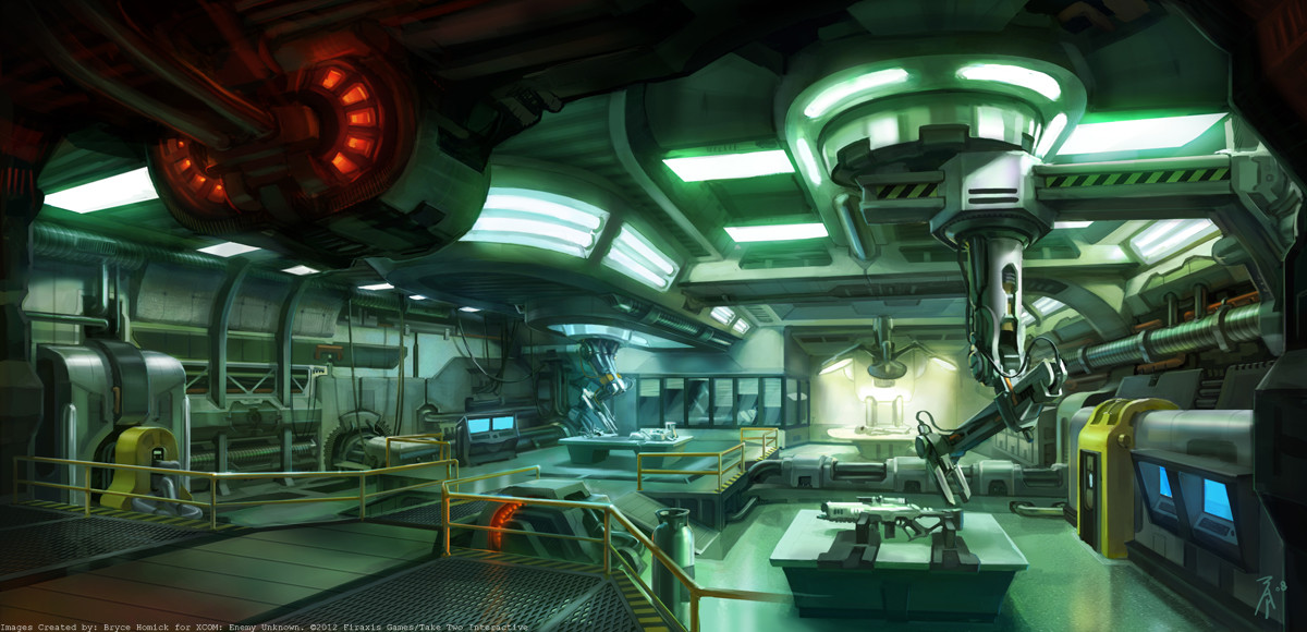 Concept for Science Lab in base
