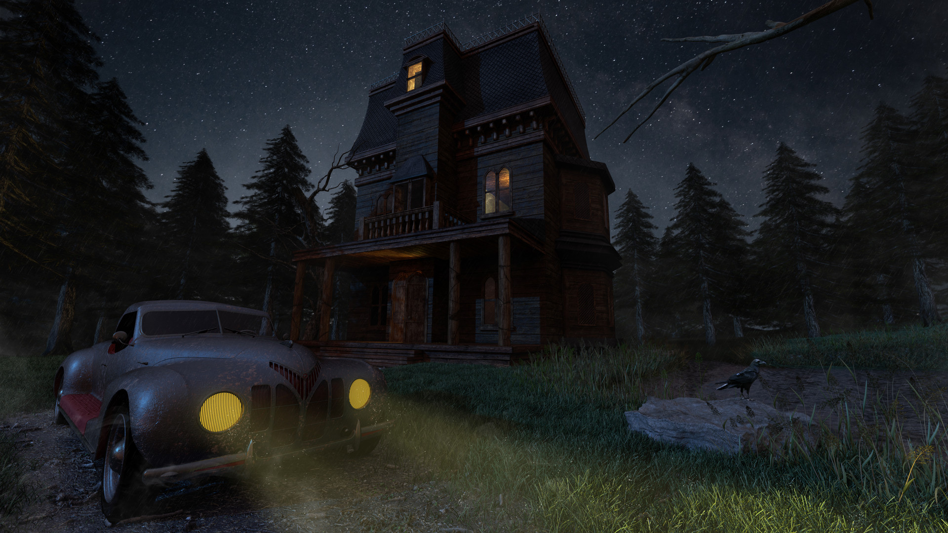 ArtStation Lovecraft House